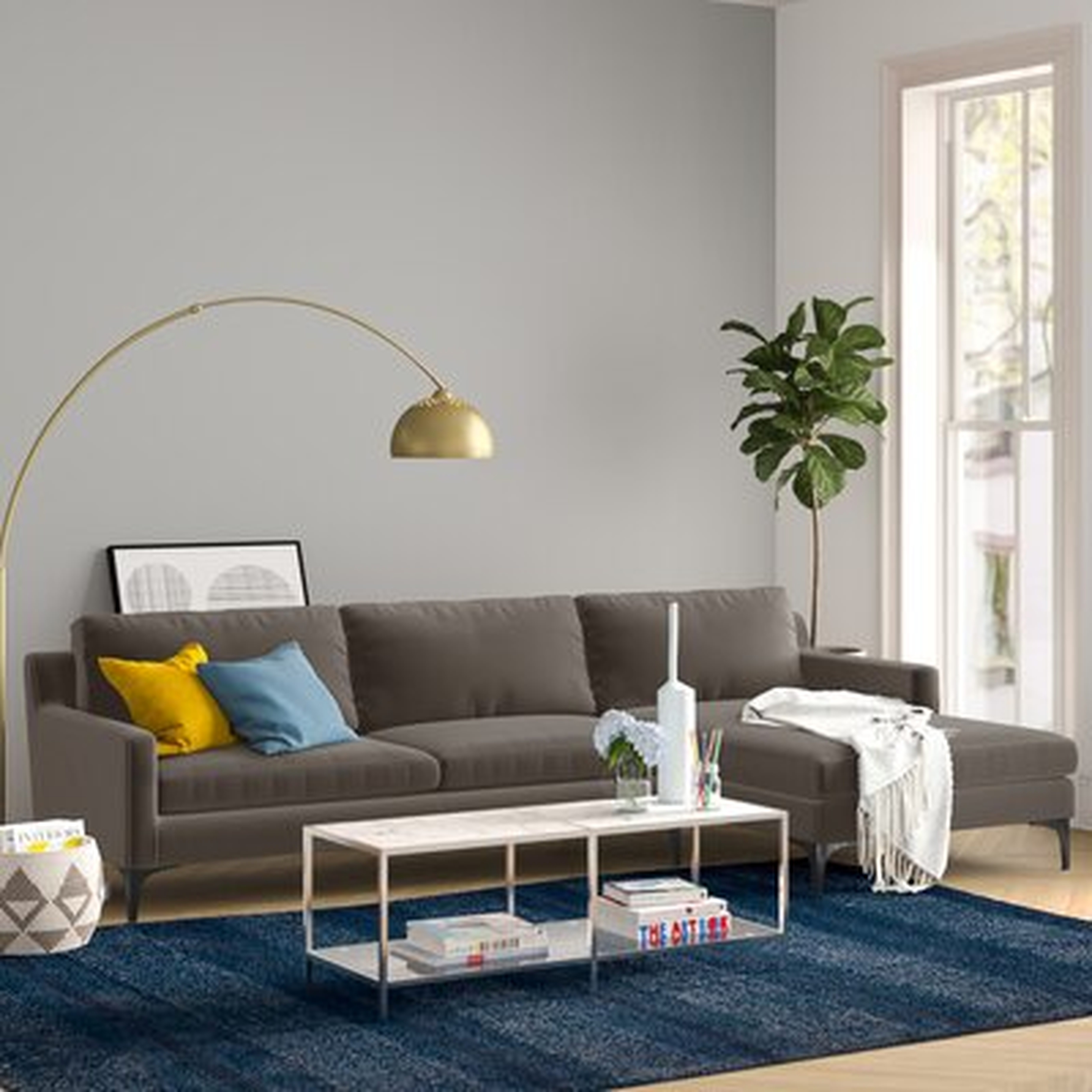 Charlie 119" Sectional - RIGHT - Wayfair
