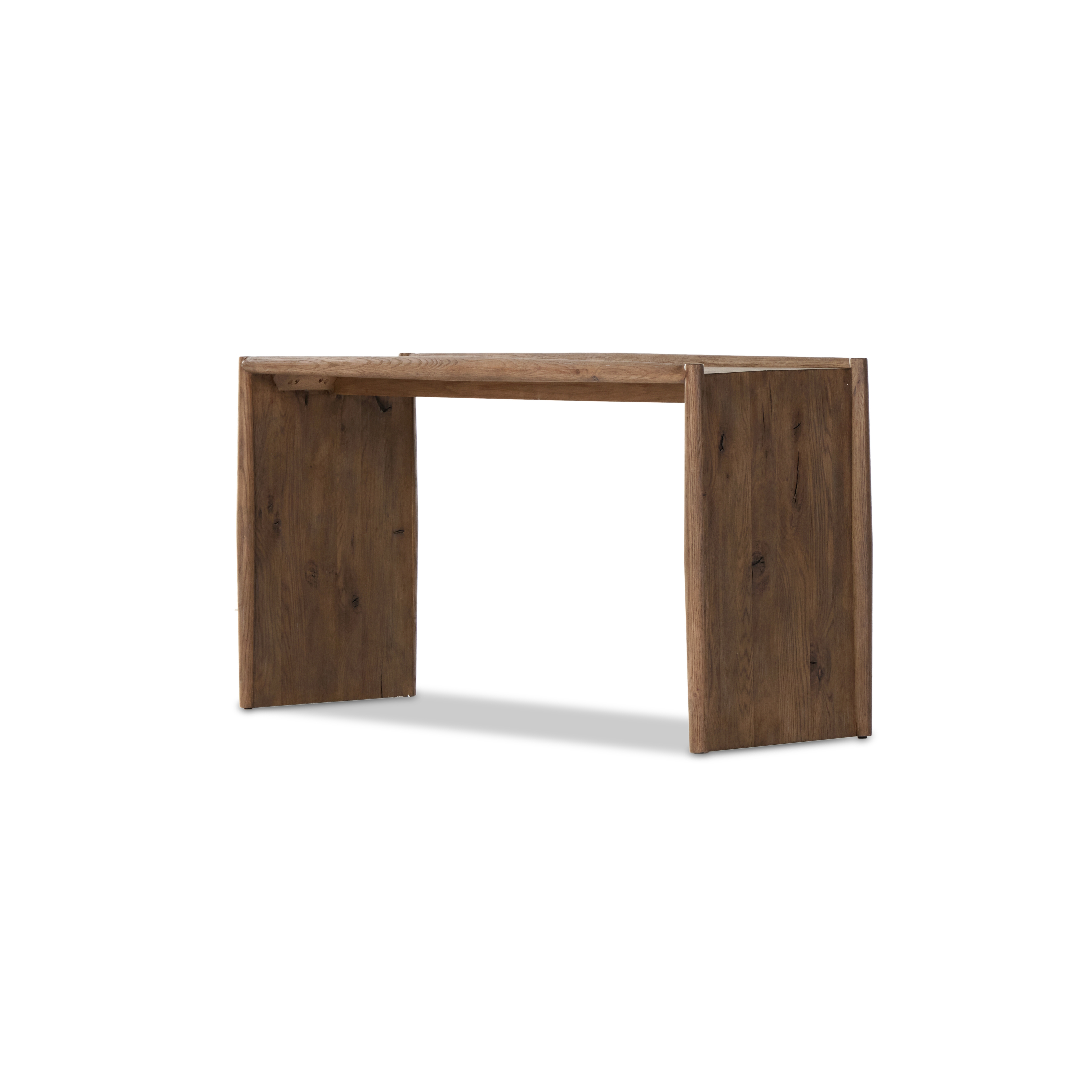 Glenview Console Table-Weathered Oak - Four Hands