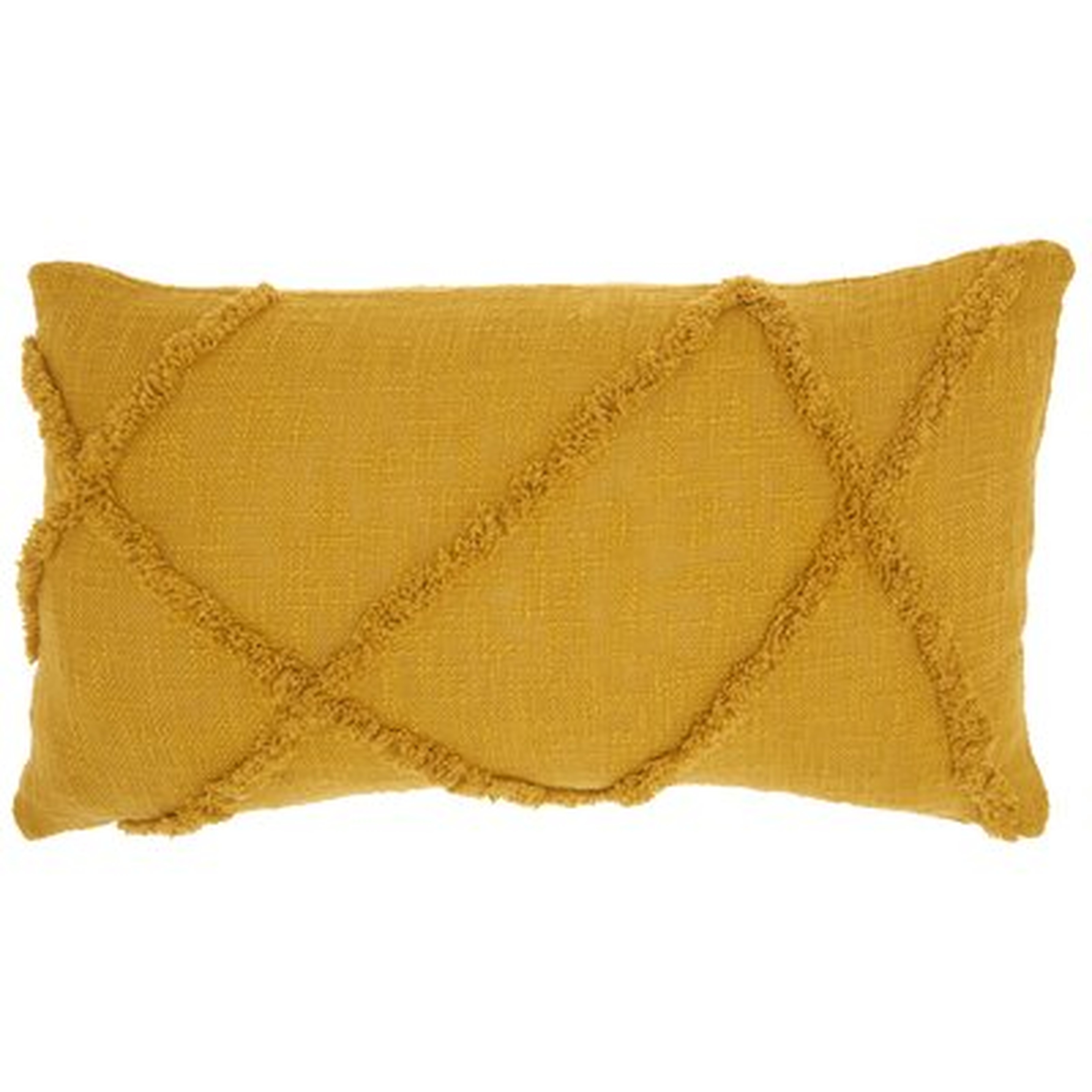 Remi Cotton Abstract Lumbar Pillow - AllModern
