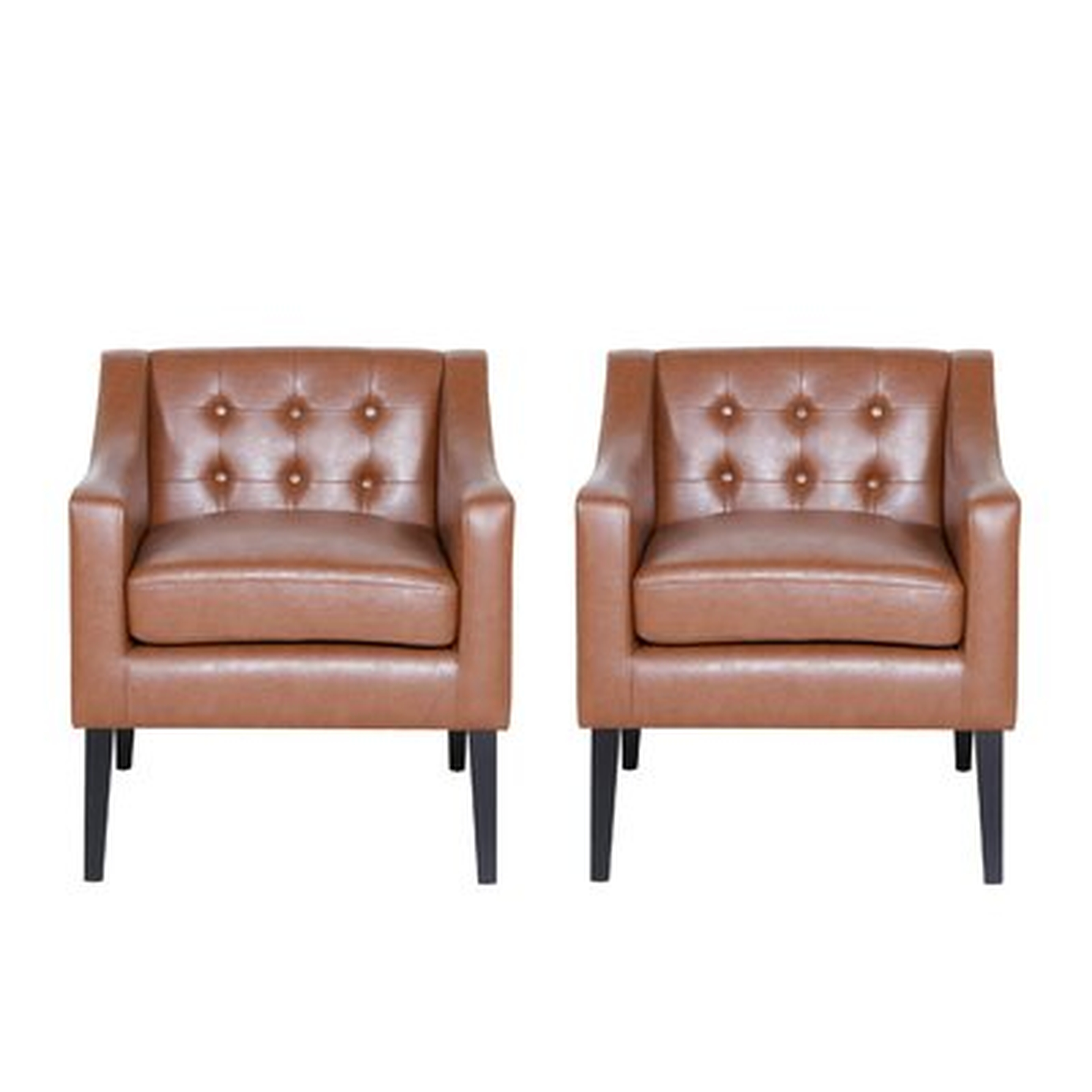 Upholstered Accent Chair (Set Of 2) - Wayfair