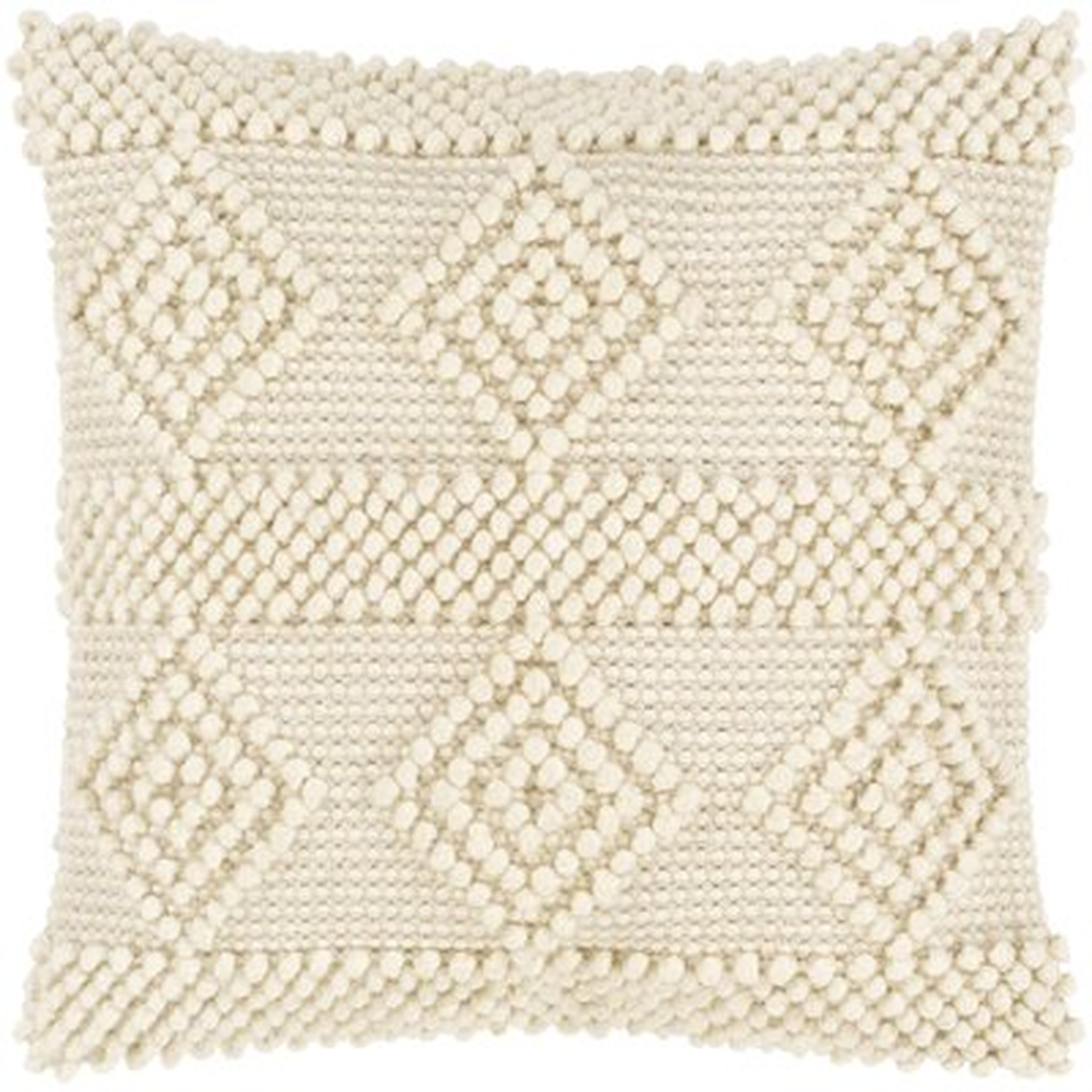 Geometric 20'' Throw Pillow Cover - Wayfair