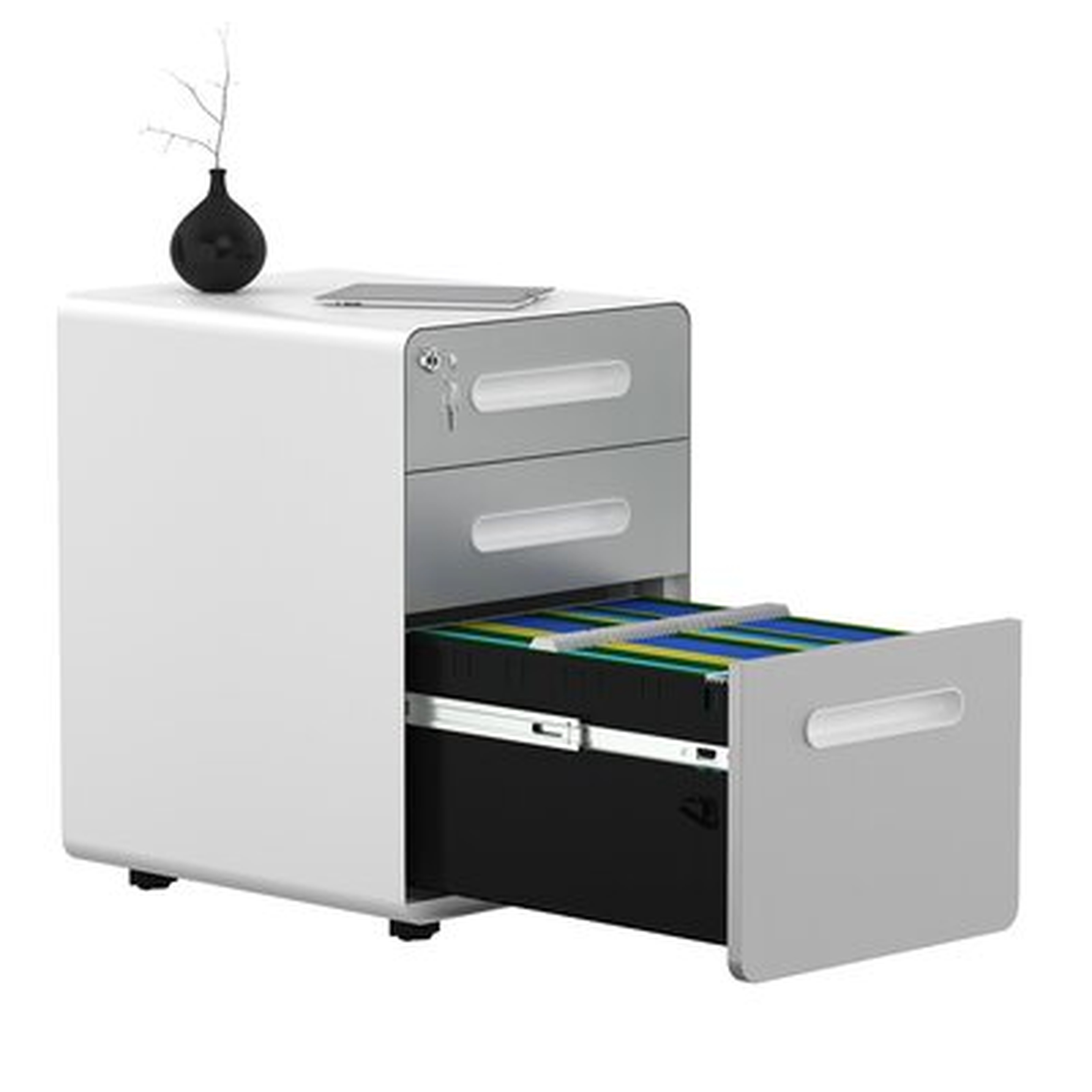 3-Drawer Office Storage Cabinet - Wayfair