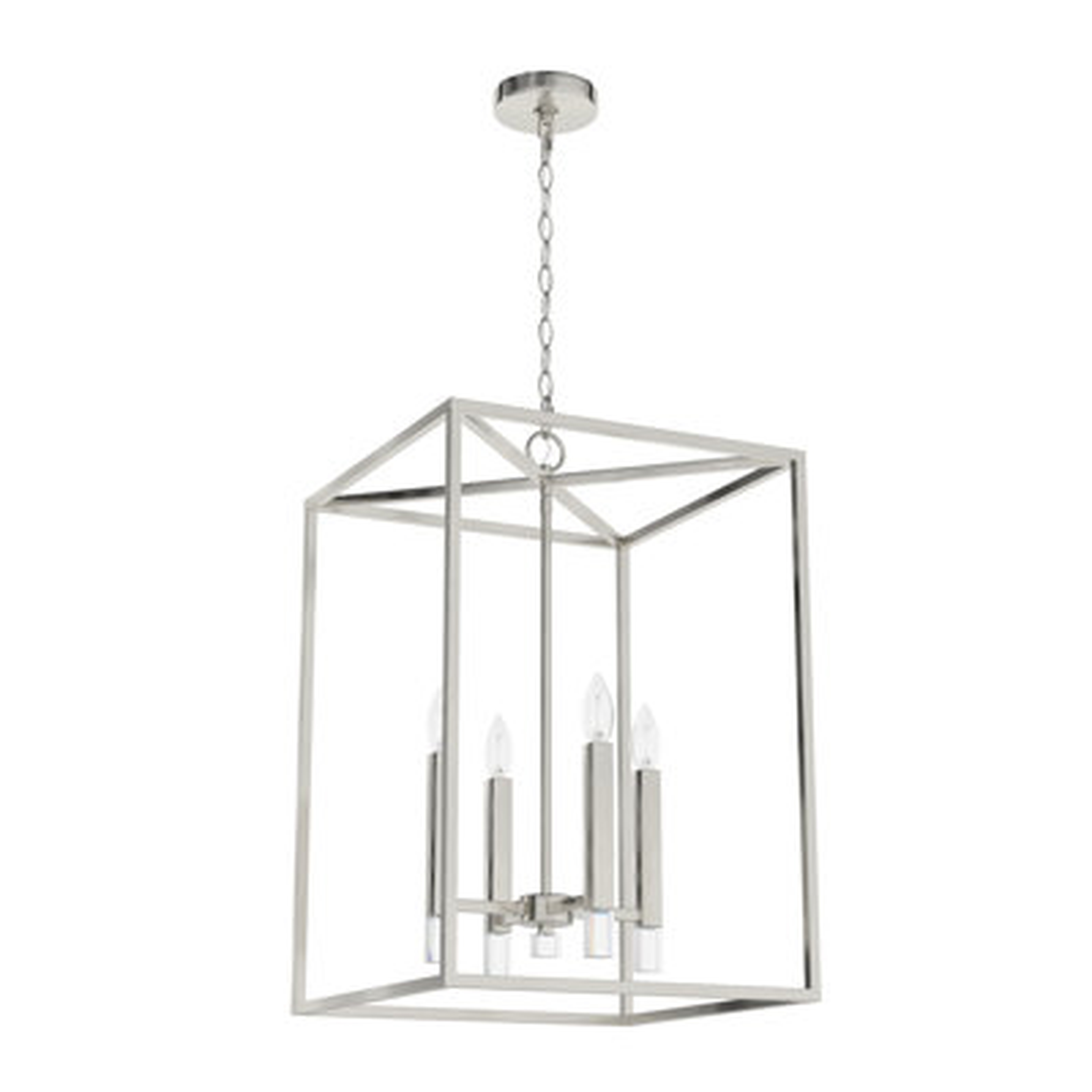 Hunter Sunjai 4 Light Pendant 17 Inch Ceiling Light Fixture - Wayfair