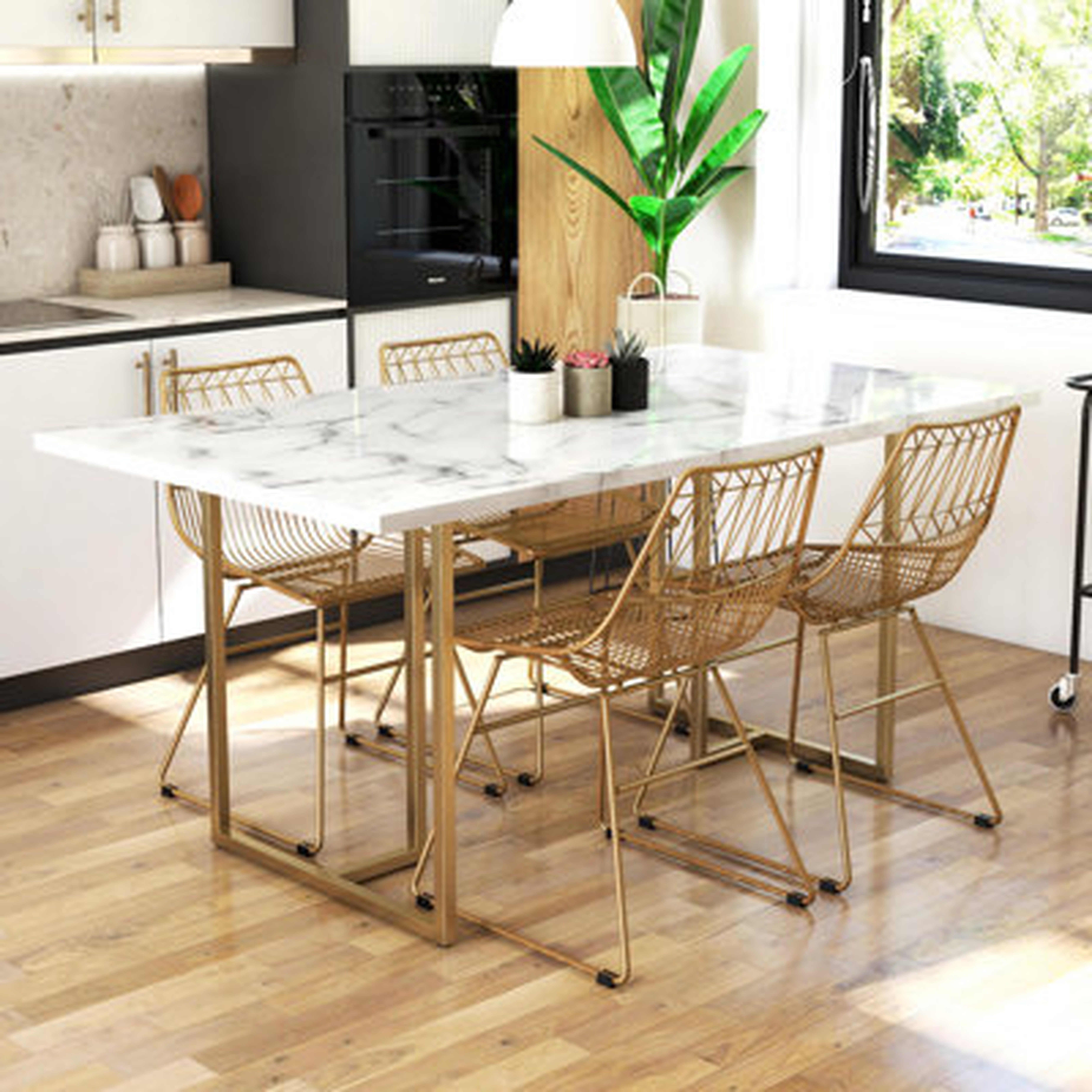 Astor 64" Dining Table - Wayfair