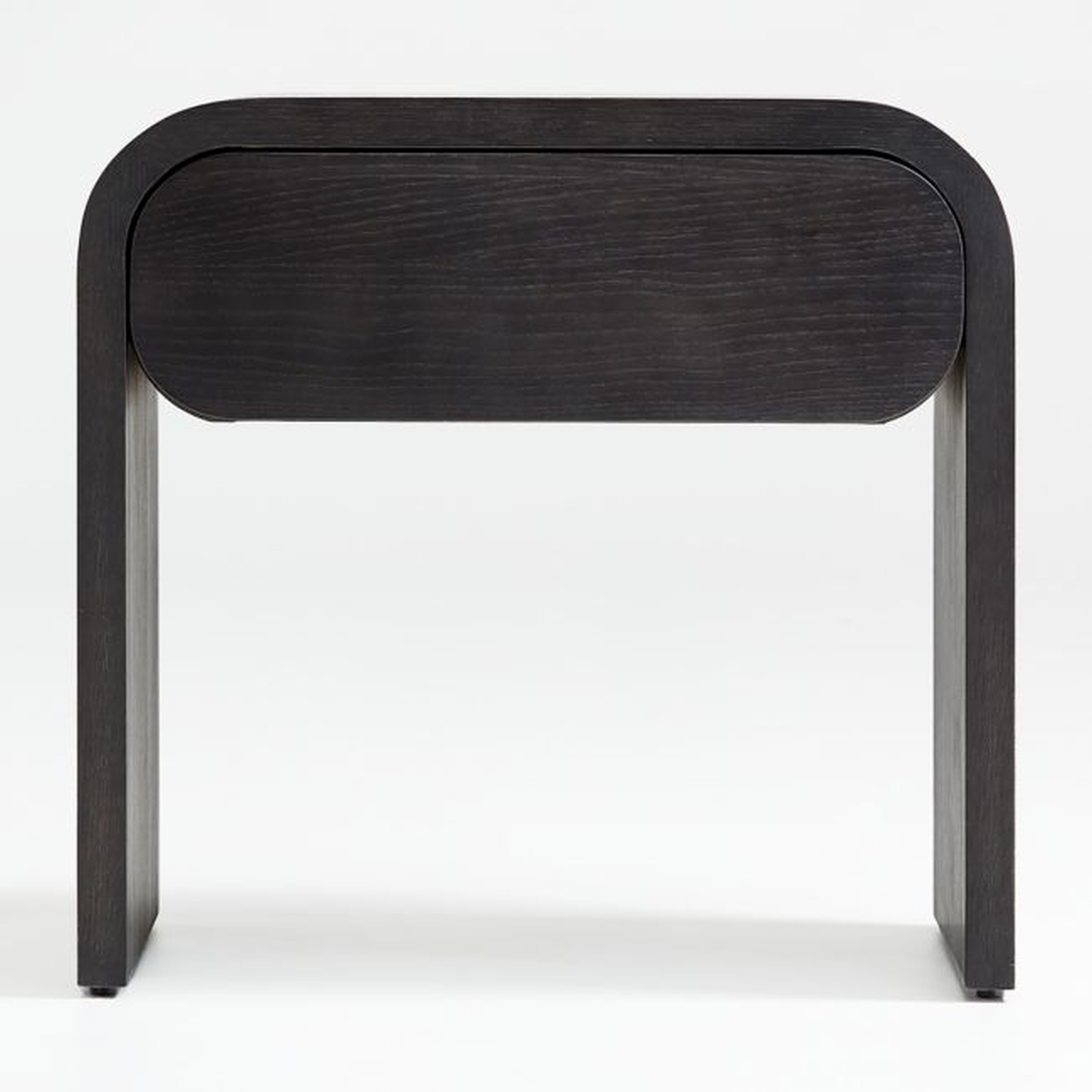 Cortez Charcoal Floating Nightstand by Leanne Ford - Crate and Barrel