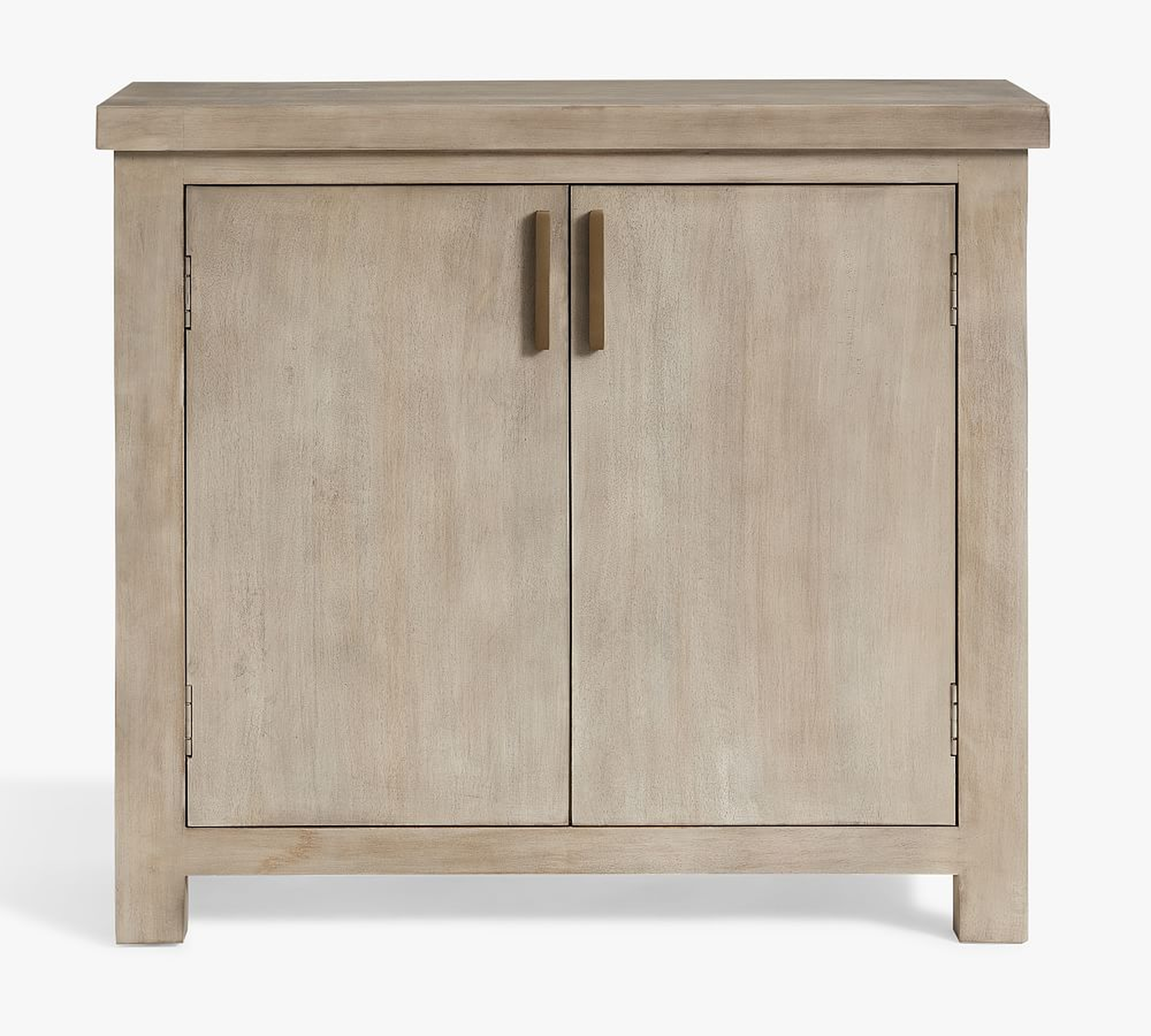 Reed 40.5" Buffet, Warm Rustic Gray - Pottery Barn