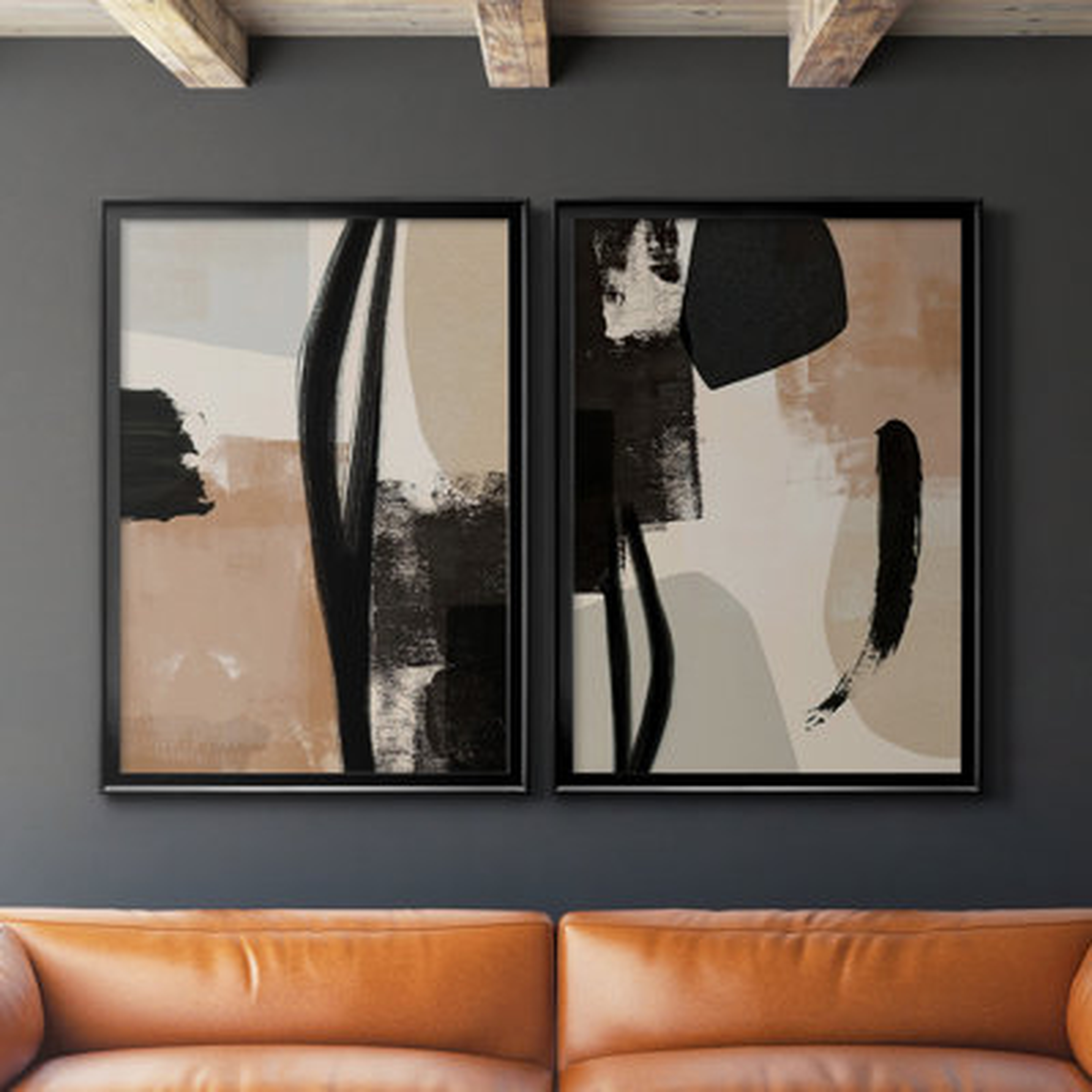 Selective Arrangement I 2 Piece Picture Frame Rectangle Print Set on Canvas - Wayfair