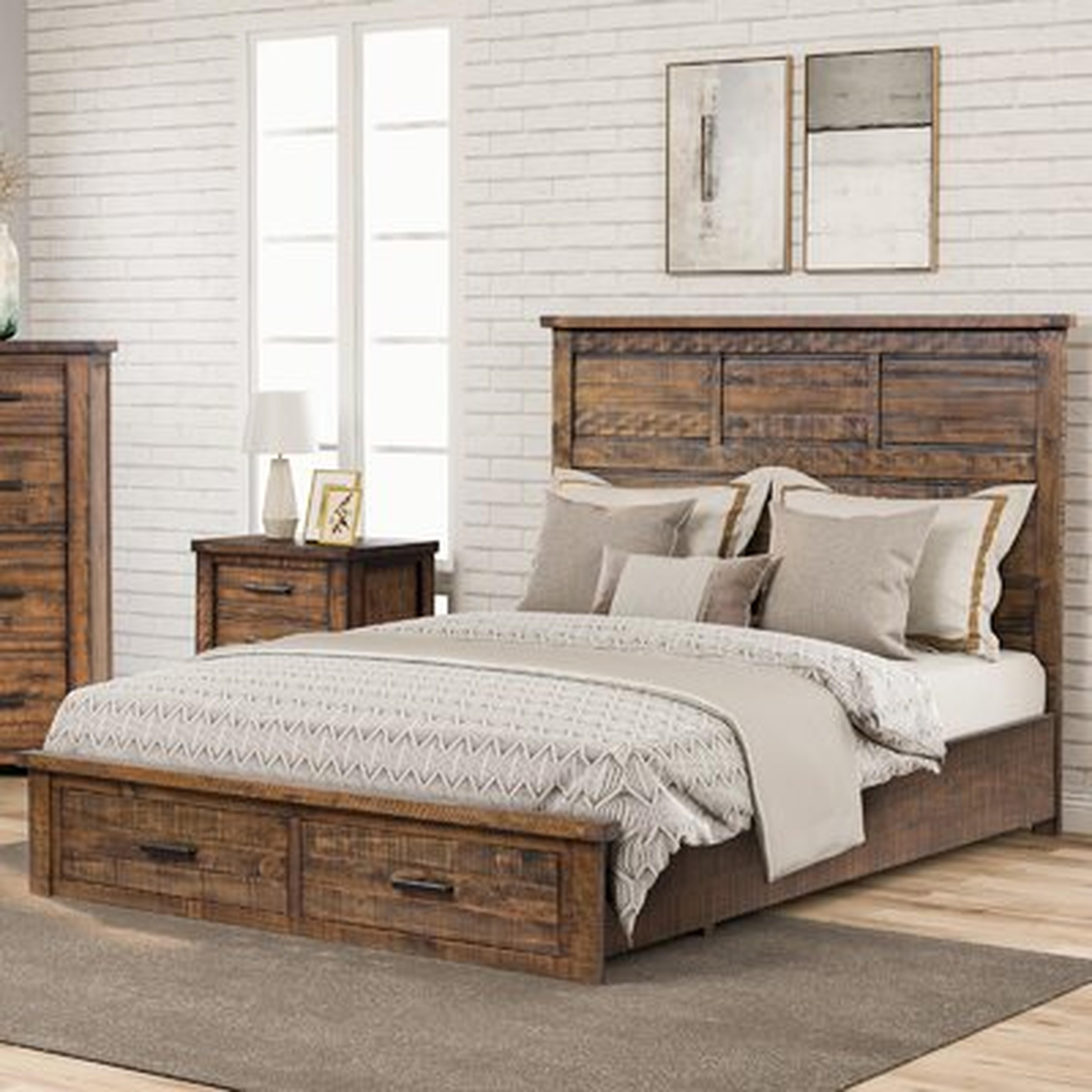 Harter Queen Solid Wood Storage Platform Bed - Wayfair