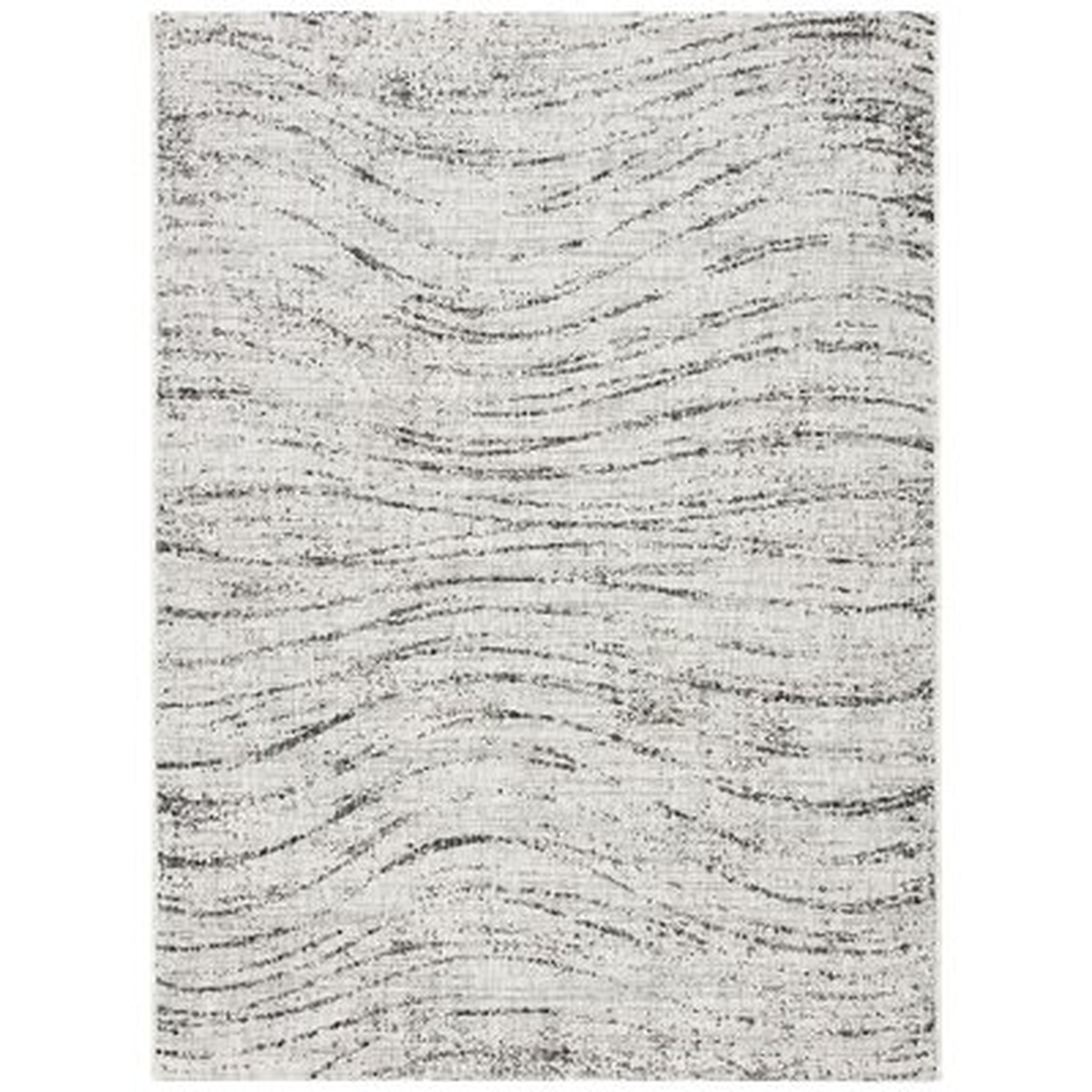Moresby Abstract Ivory/Gray Area Rug - Wayfair