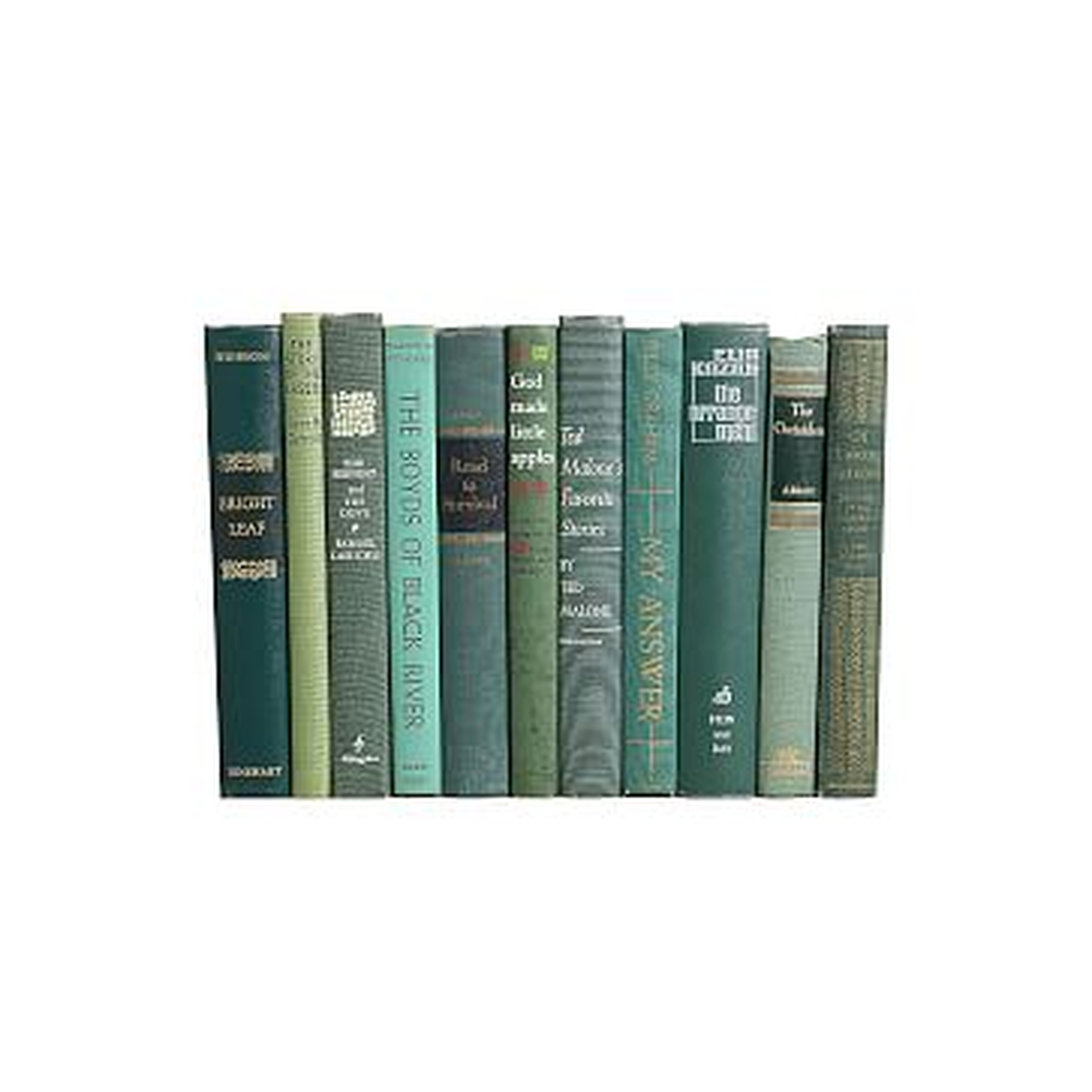 Modern Decorative Book, Boxwood - West Elm