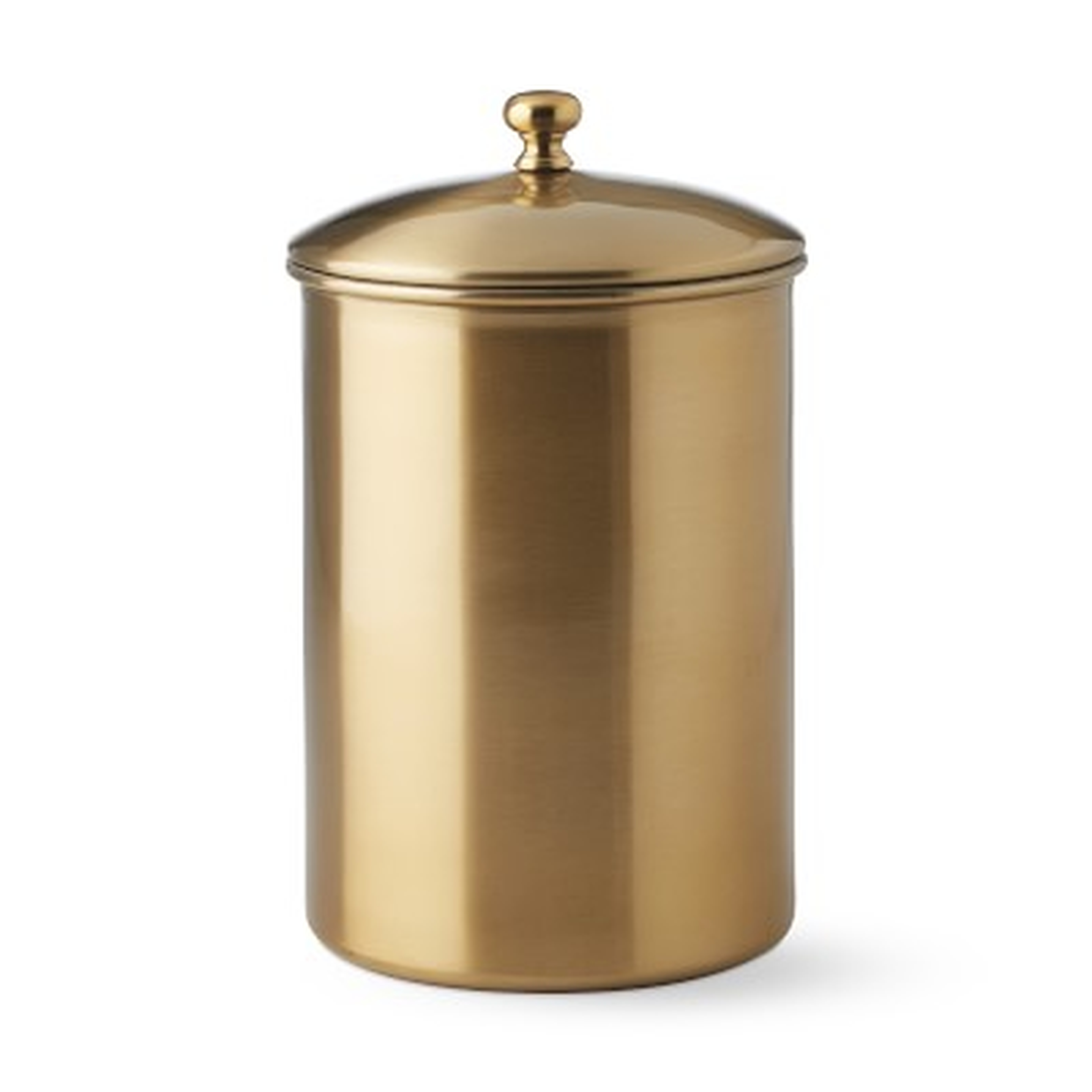 Gold Canister, Small - Williams Sonoma