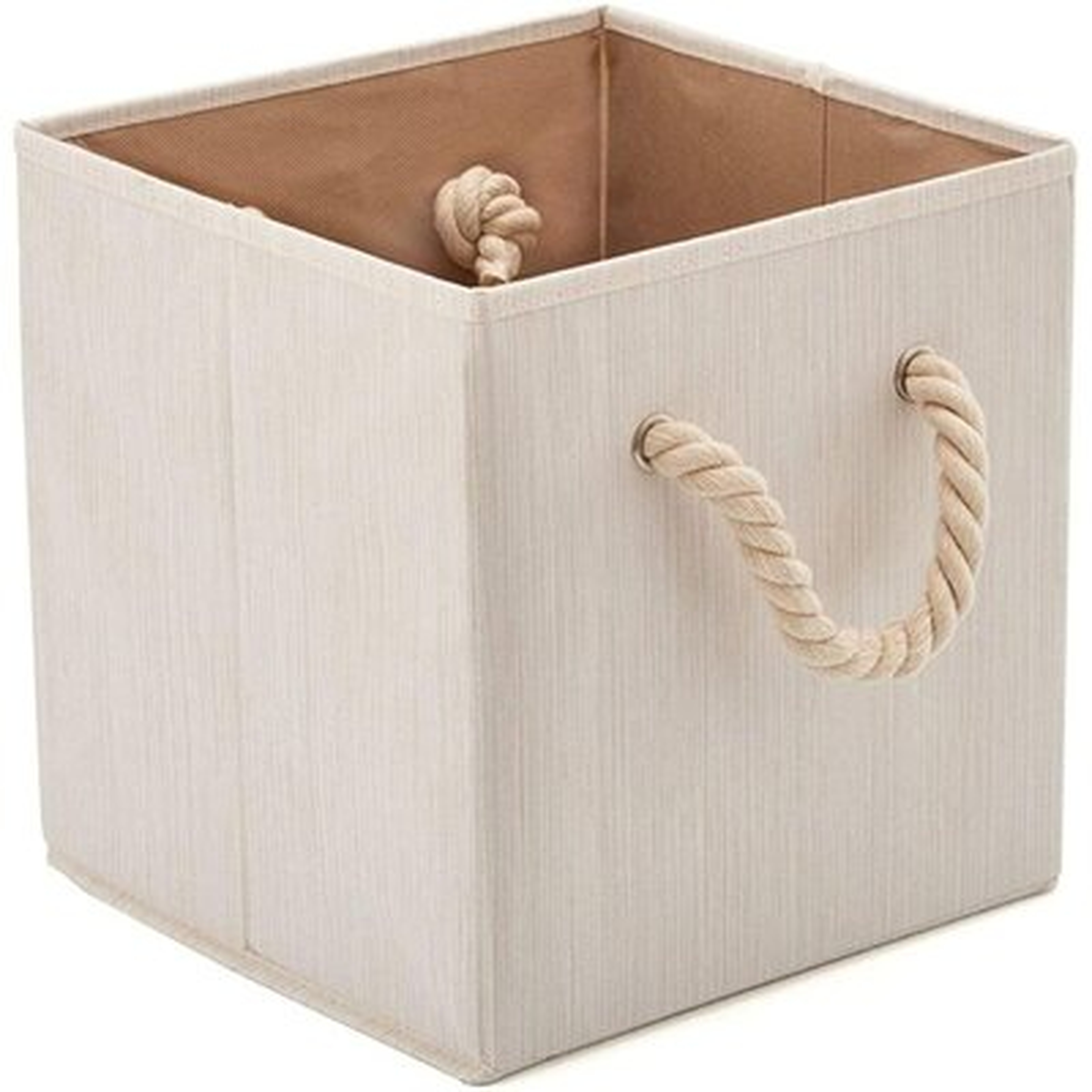 Fabric Bamboo Style Storage Box Set Storage Basket Fabric Organizer Storage Organization (Set Of 4) - Wayfair