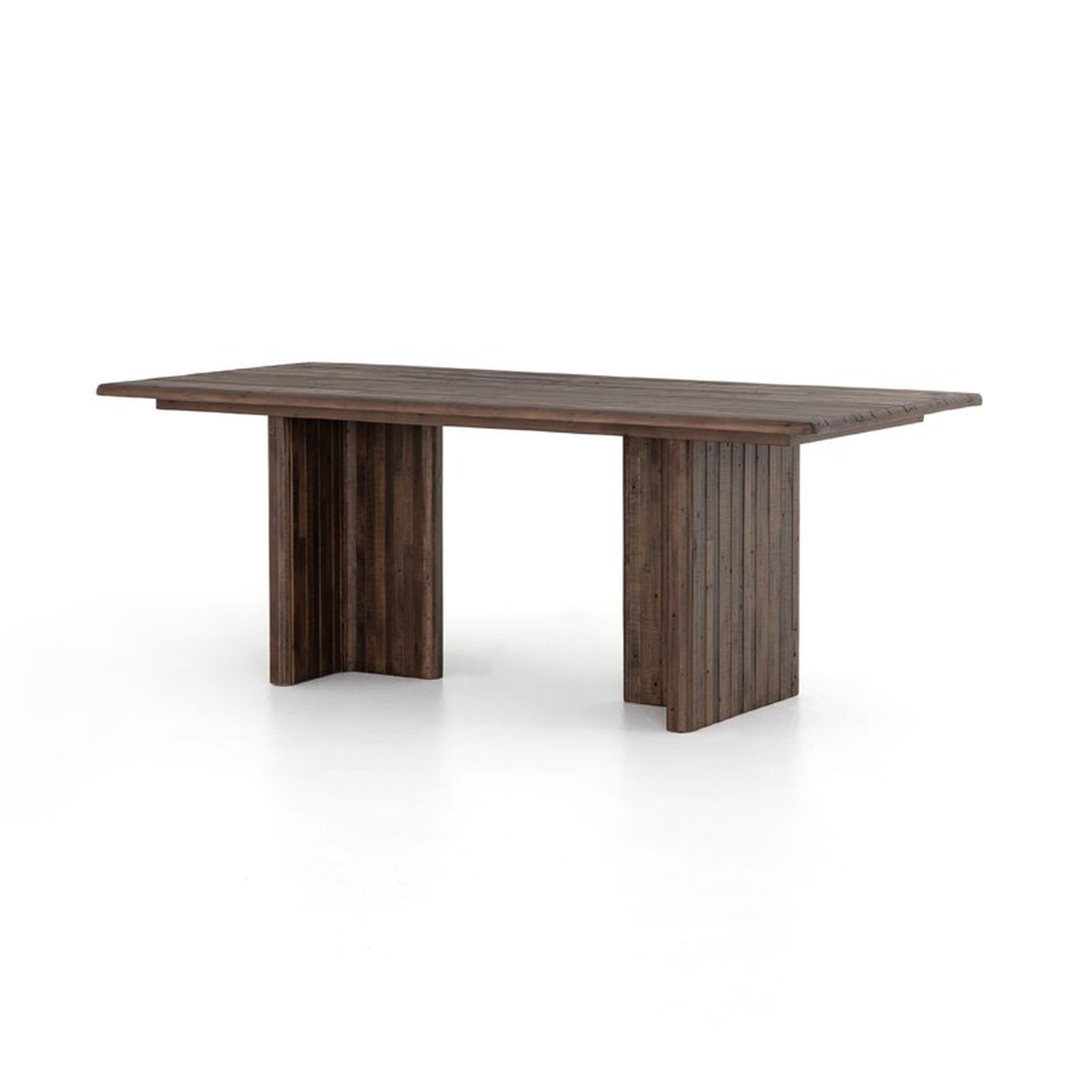Four Hands Solid Wood Dining Table Size: 30" H x 80" L x 37.5" W - Perigold