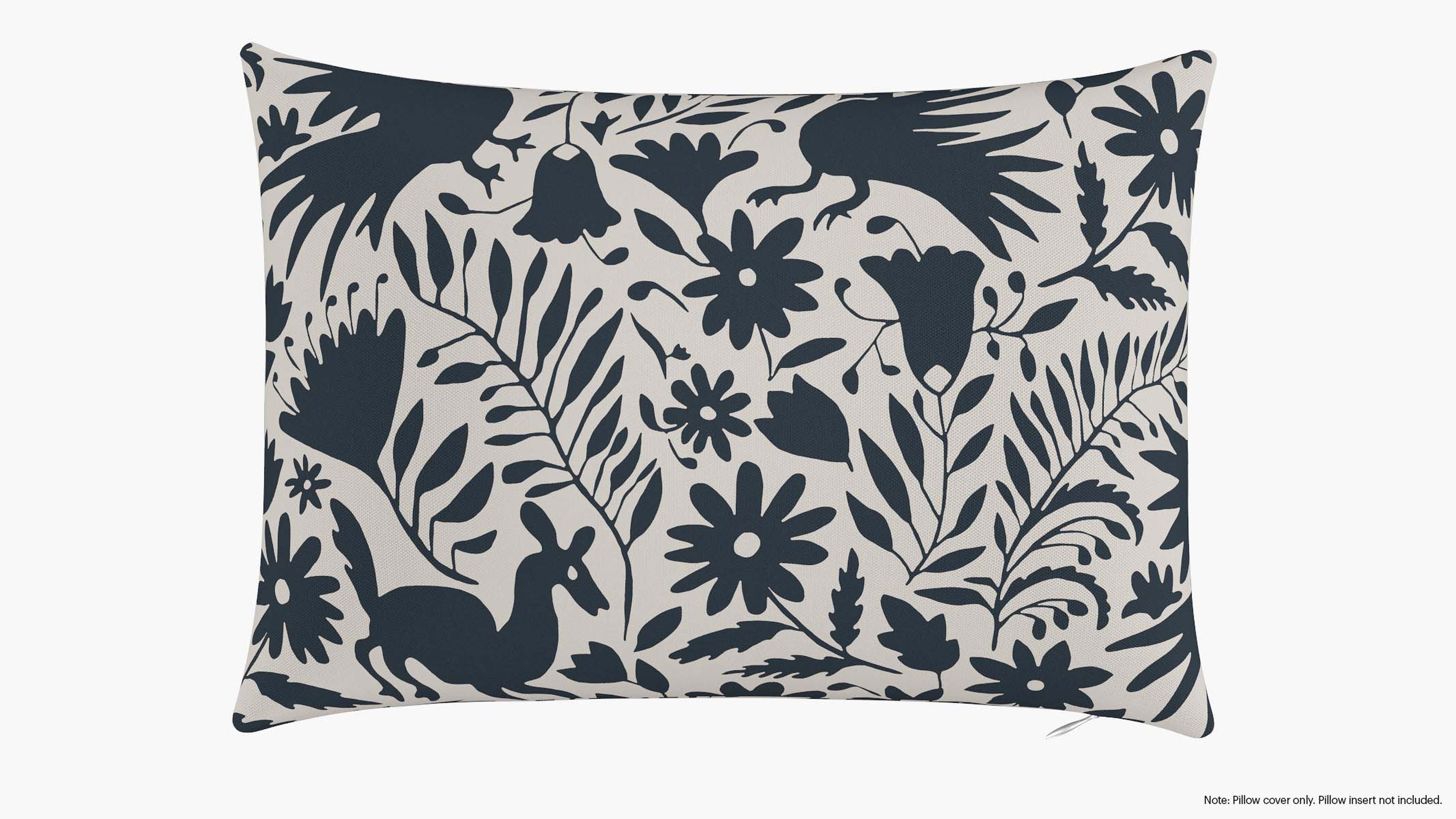 Throw Pillow Cover 14" x 20", Ink Frida, 14" x 20" - The Inside