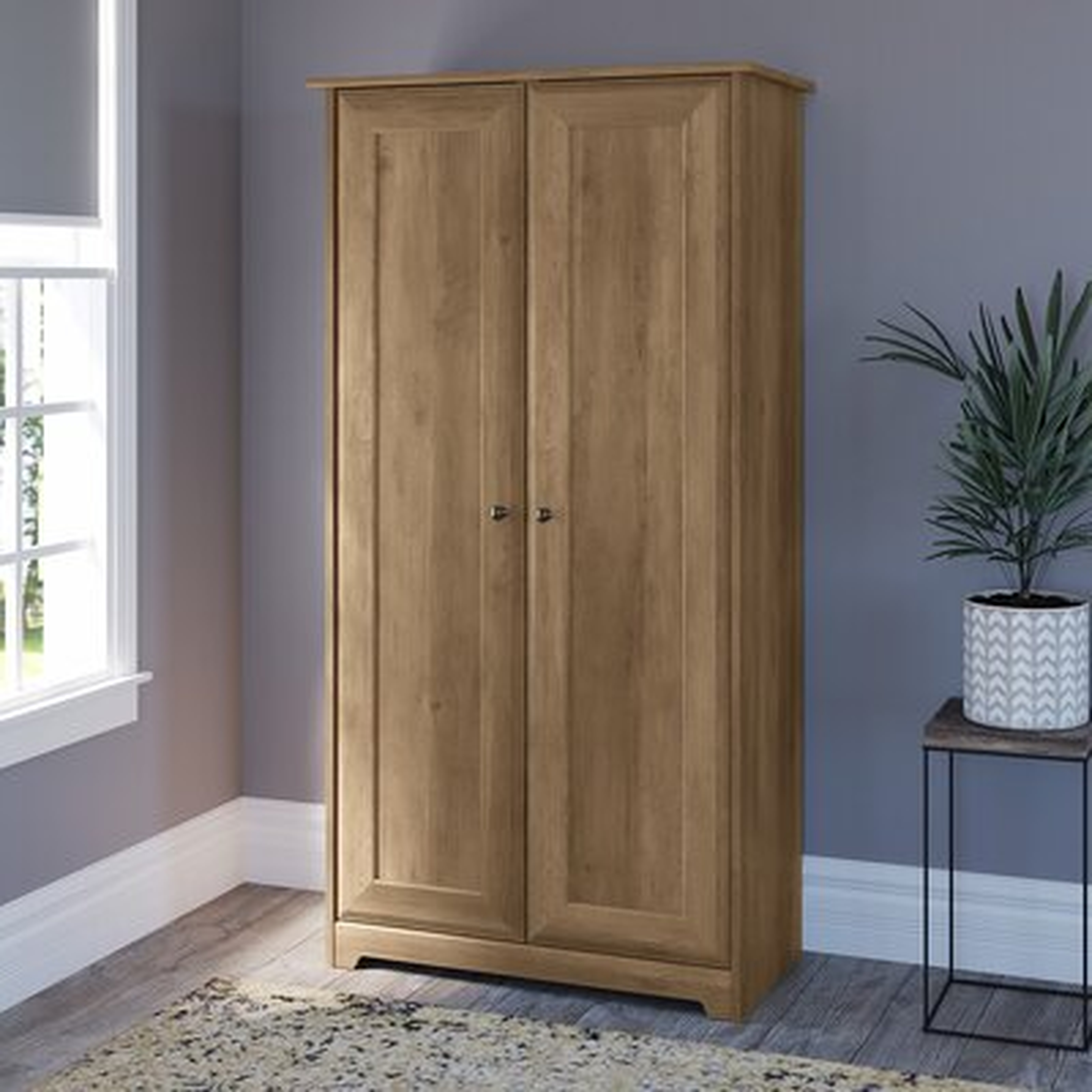 Harbhajan 4 -Shelf Storage Cabinet - Wayfair