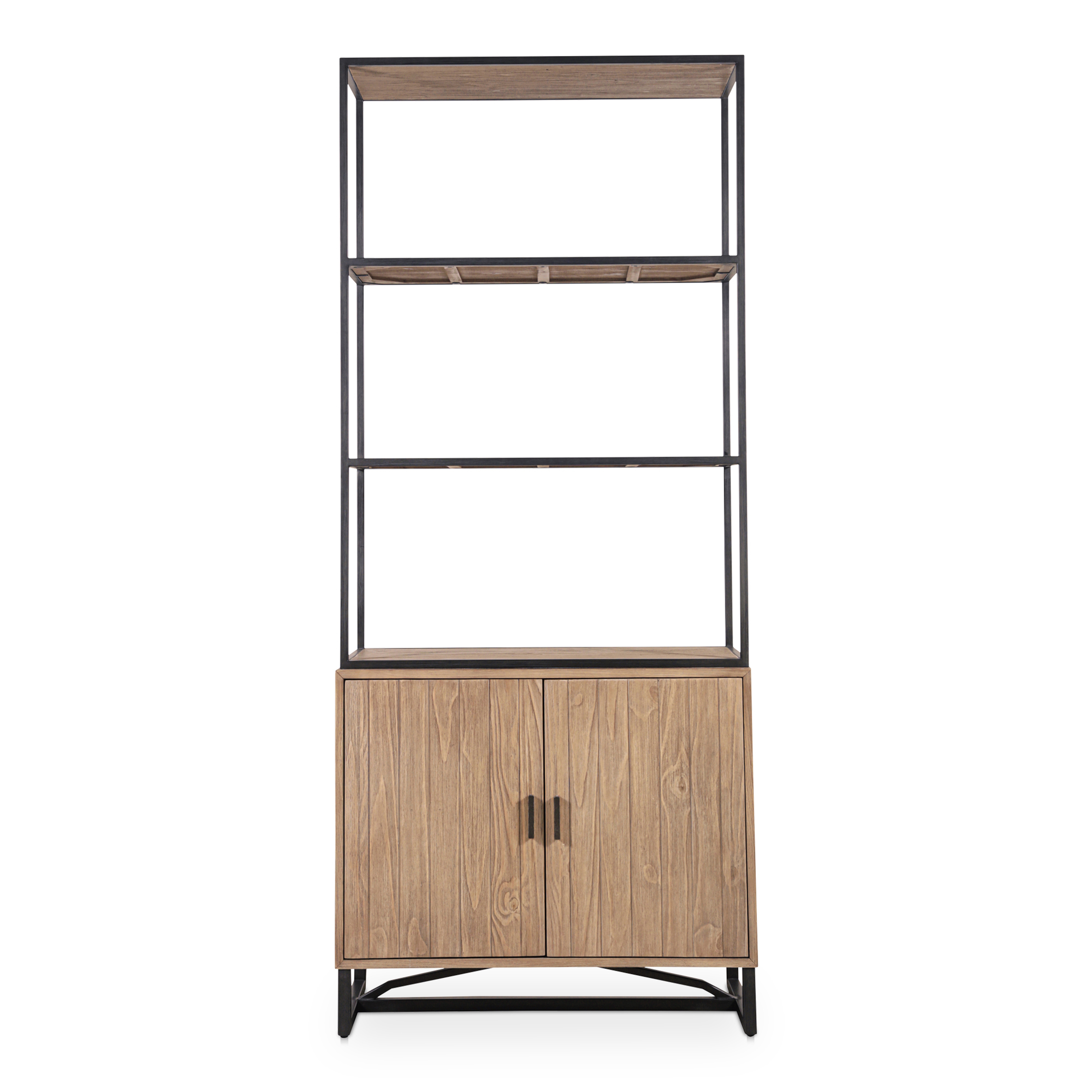 Sierra Bookshelf Natural - Moes Home Collection