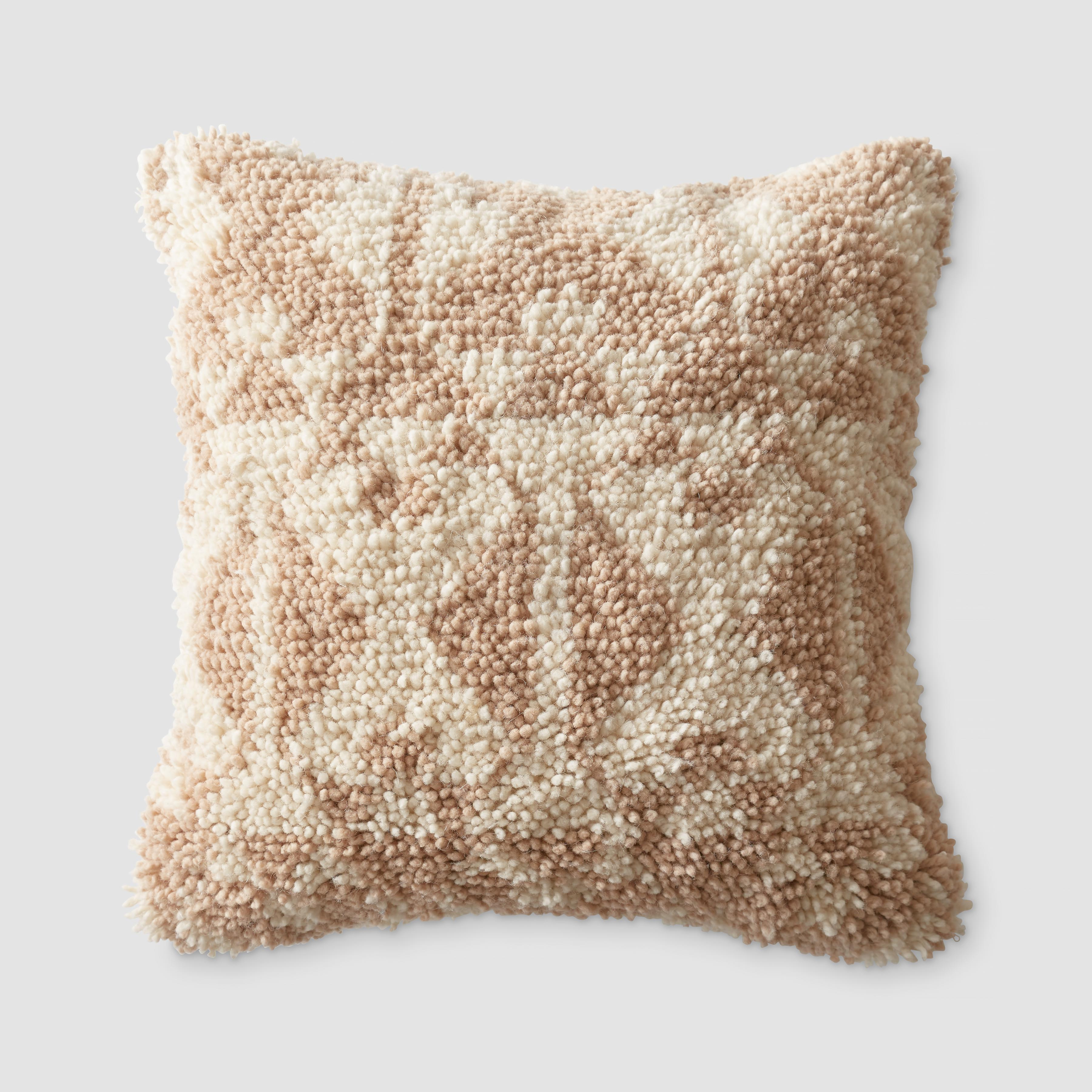 The Citizenry Zahra Beni Ourain Pillow | 20" x 20" - The Citizenry