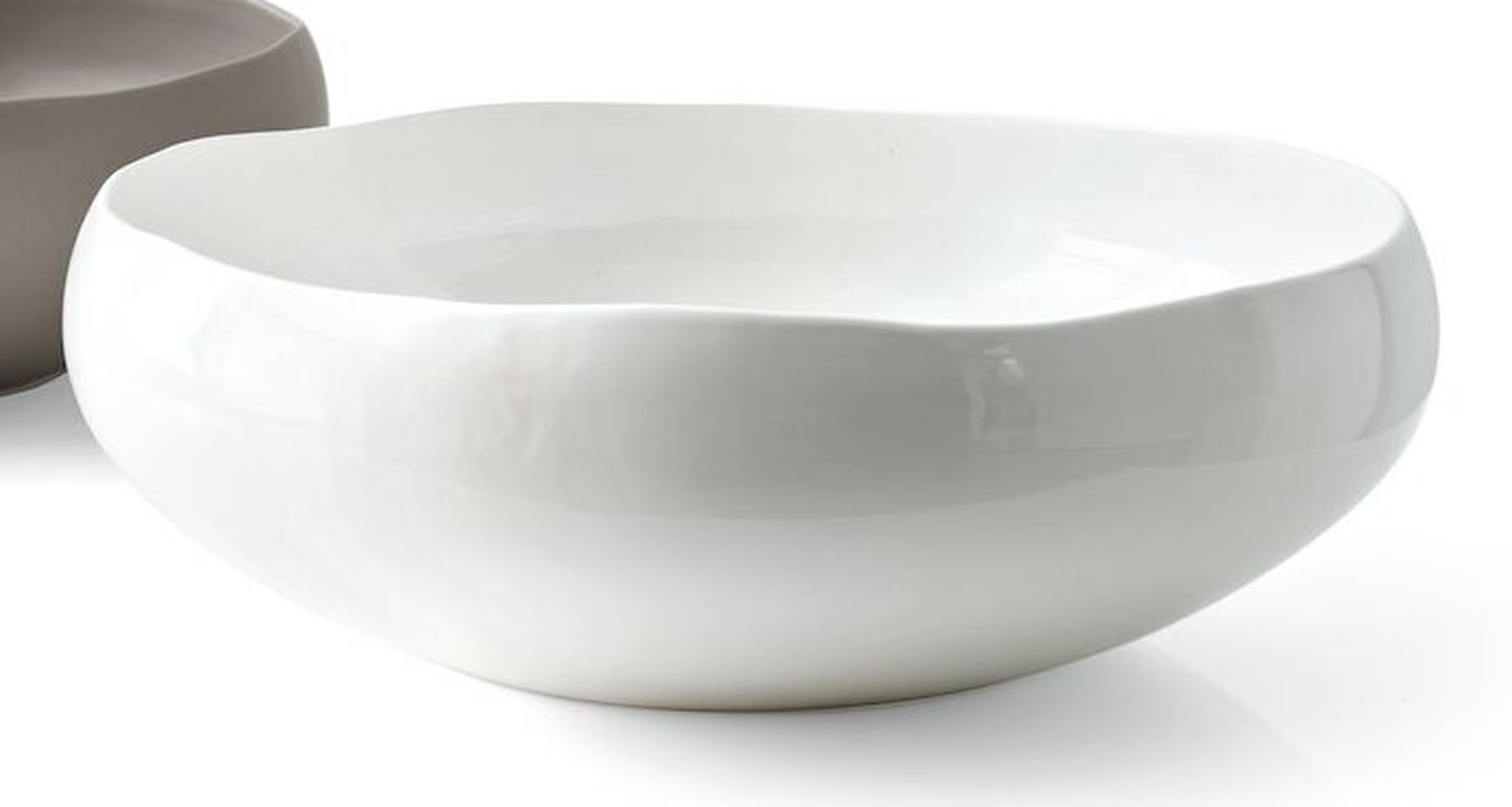 Calligaris Kalika Centrepieces Decorative Bowl Color: Glossy White - Perigold