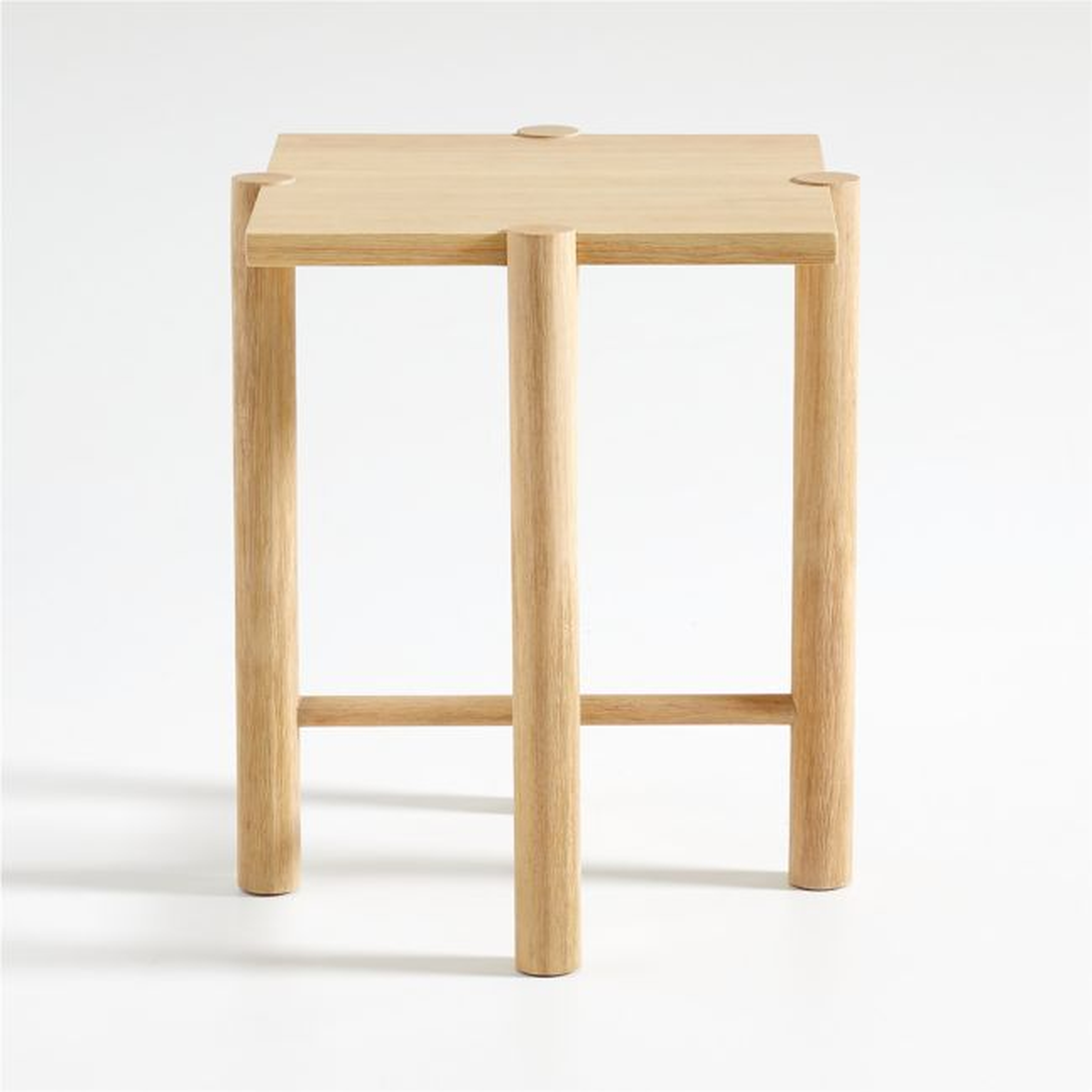 Jo Wood Square End Table - Crate and Barrel