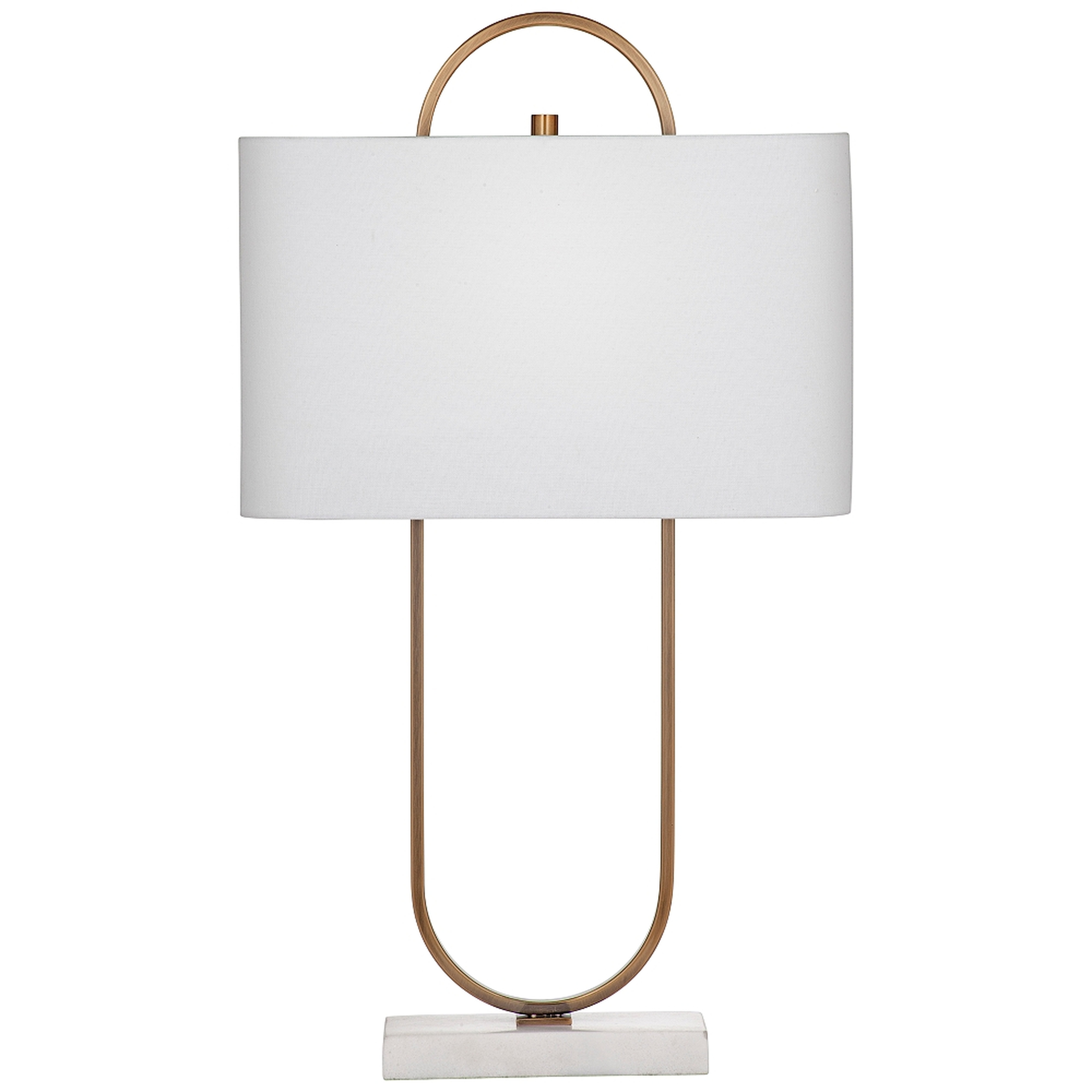 Mabel Brass Metal Table Lamp - Style # 304E0 - Lamps Plus