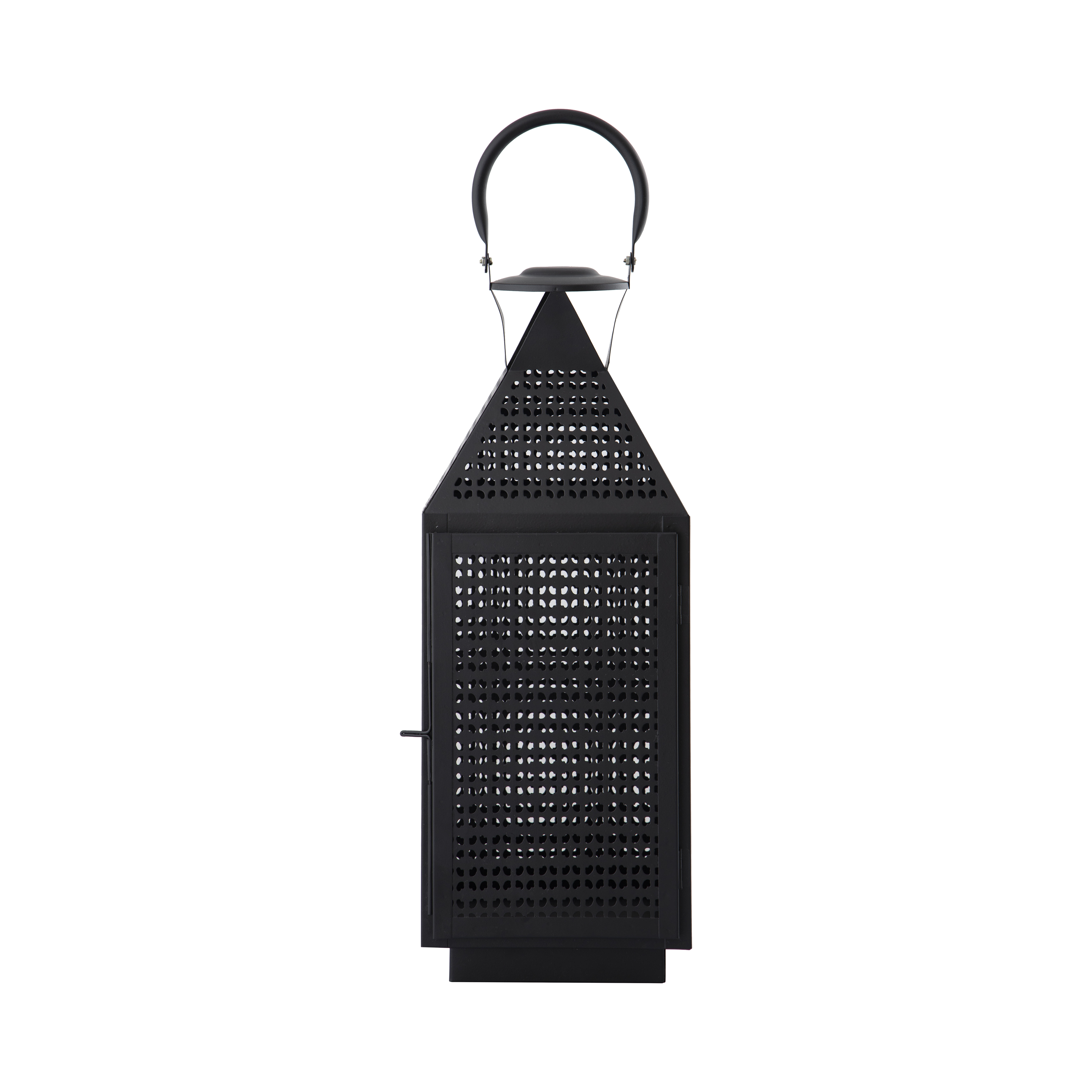 Joey Lantern - Medium Matte Black - Elk Home