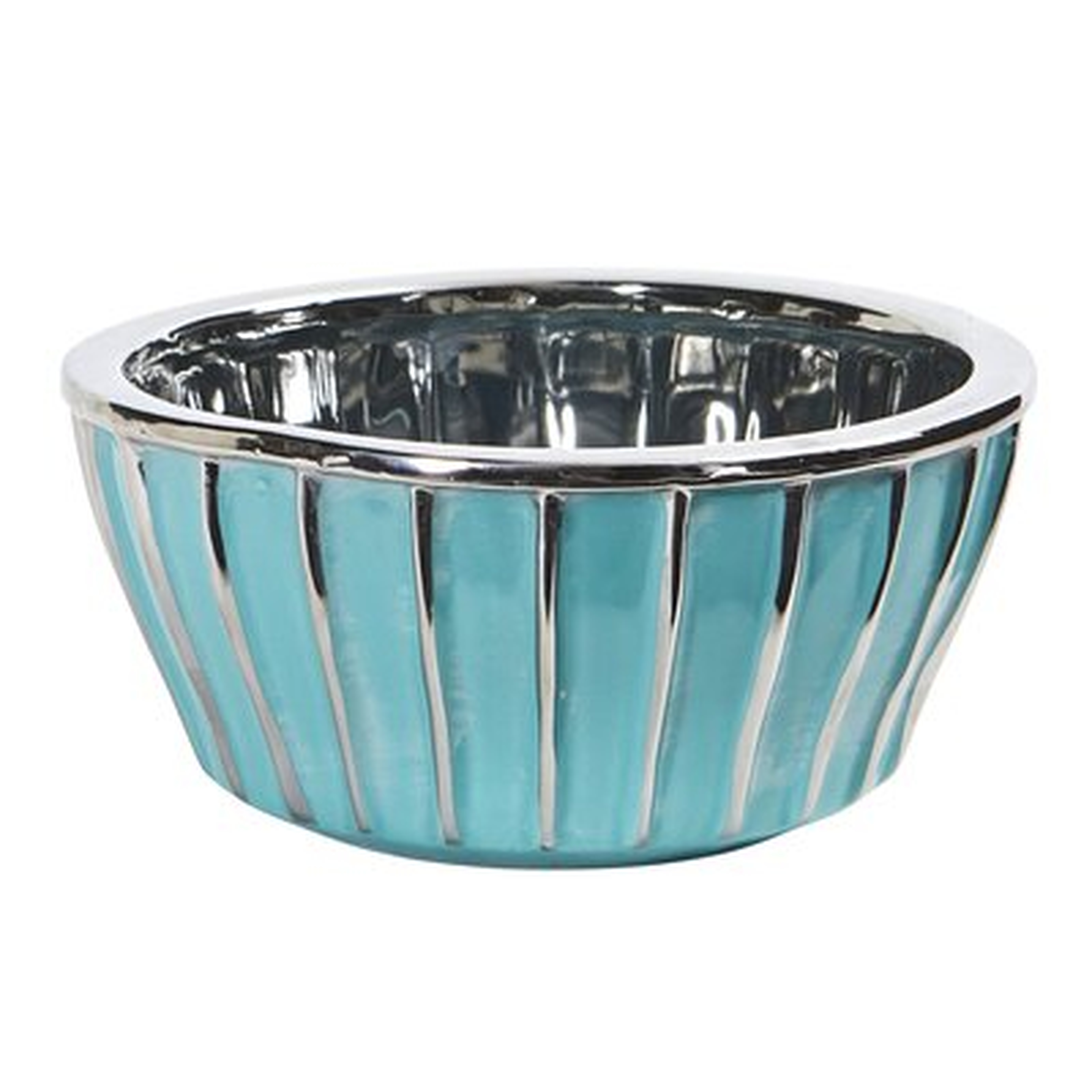 3.5" H Arvide Ceramic Table Vase Blue - Wayfair