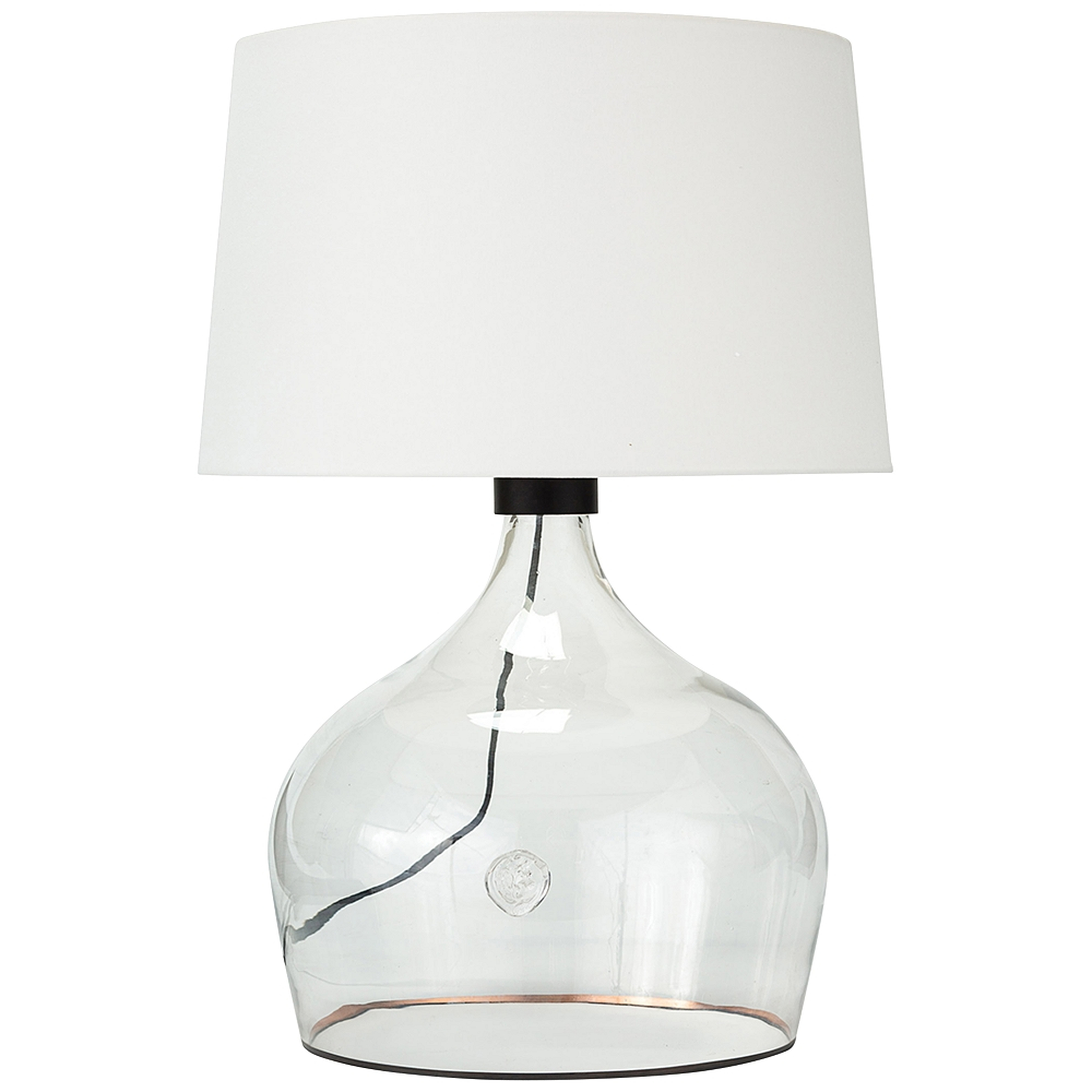 Regina Andrew Design Demi John Clear Glass Large Table Lamp - Style # 96M60 - Lamps Plus