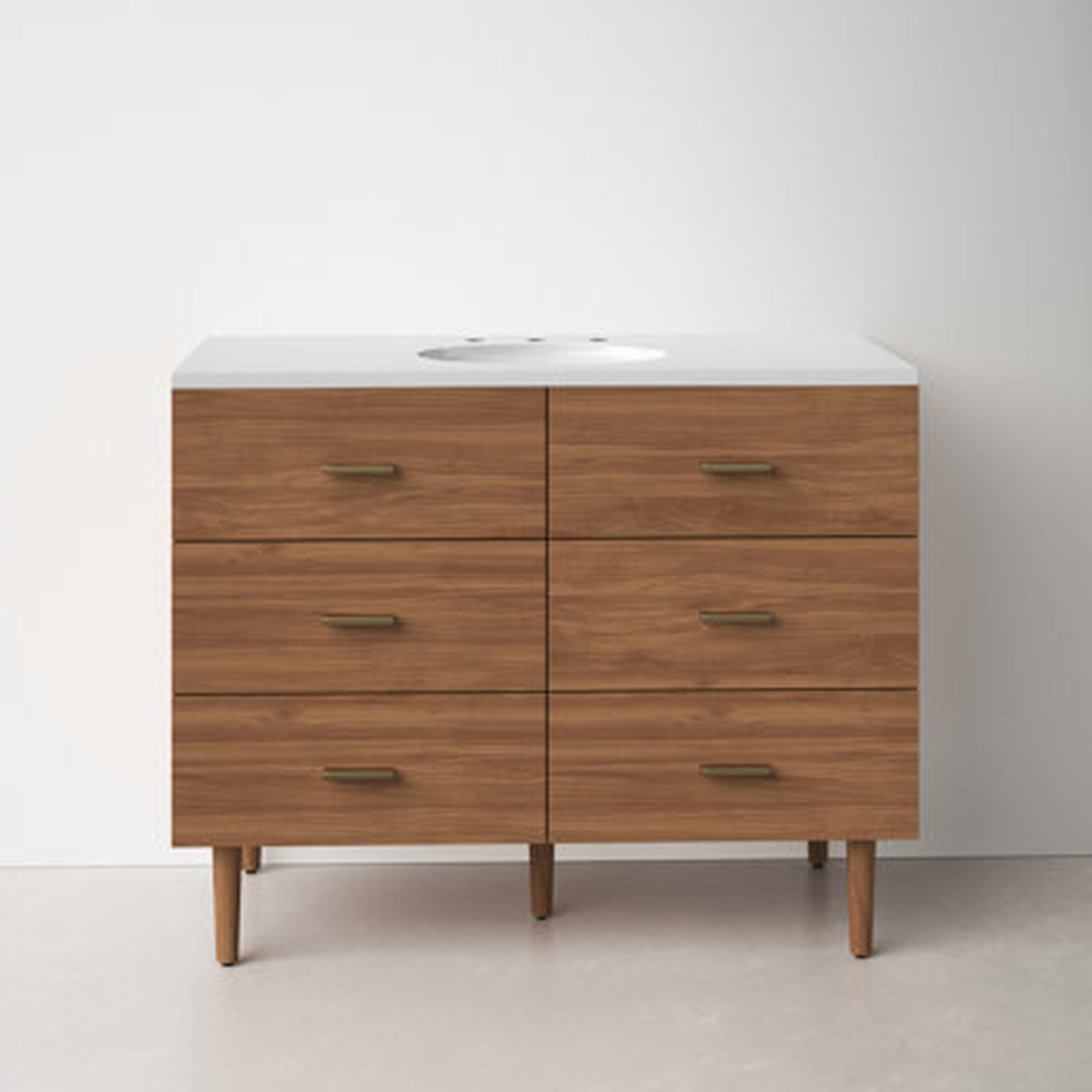 Dondi 42" W x 22" D x 34" H Single Bathroom Vanity - AllModern