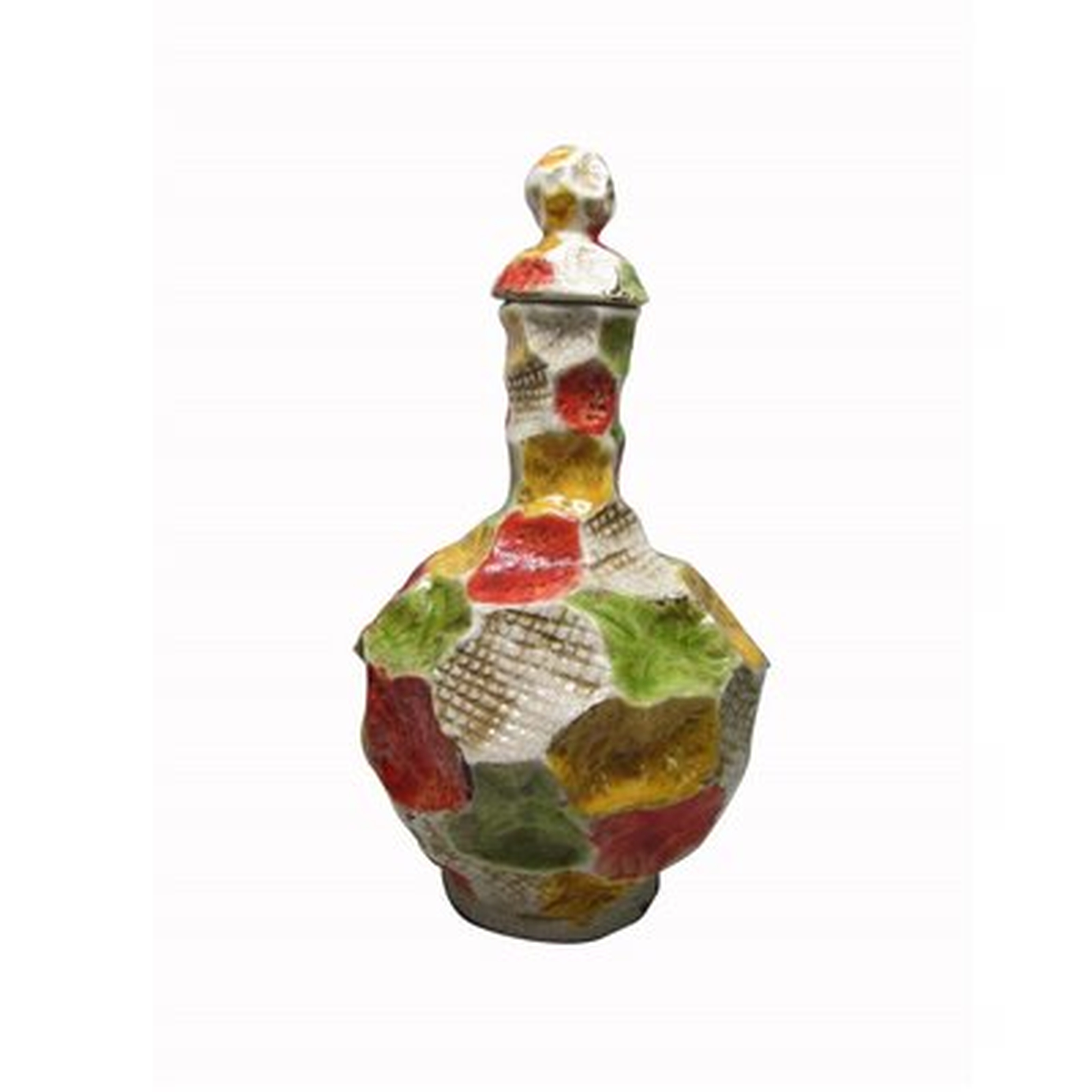 Bellevale Green 12" Ceramic Table Vase - Wayfair