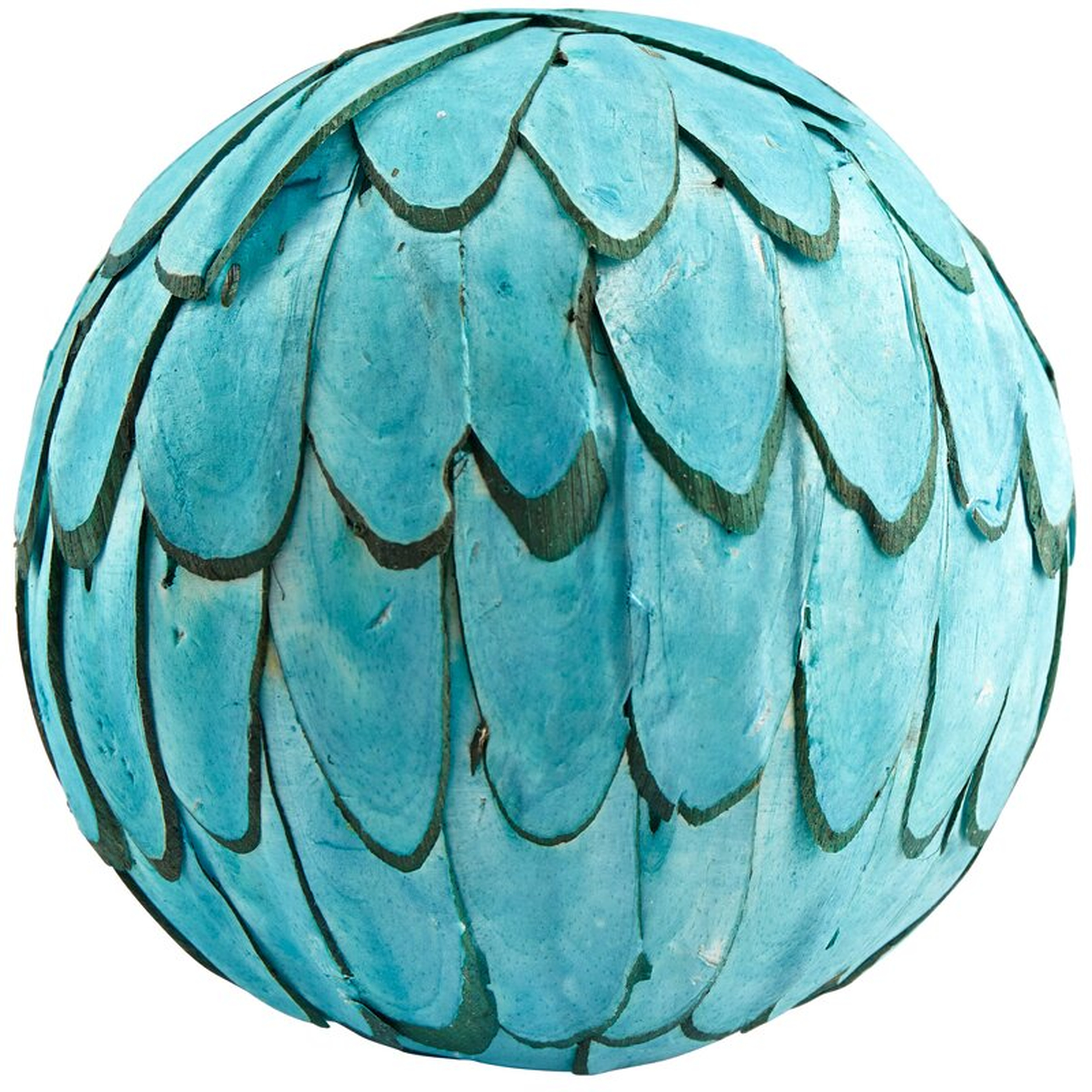 Decorative Fallon Filler Ball Color: Blue - Perigold