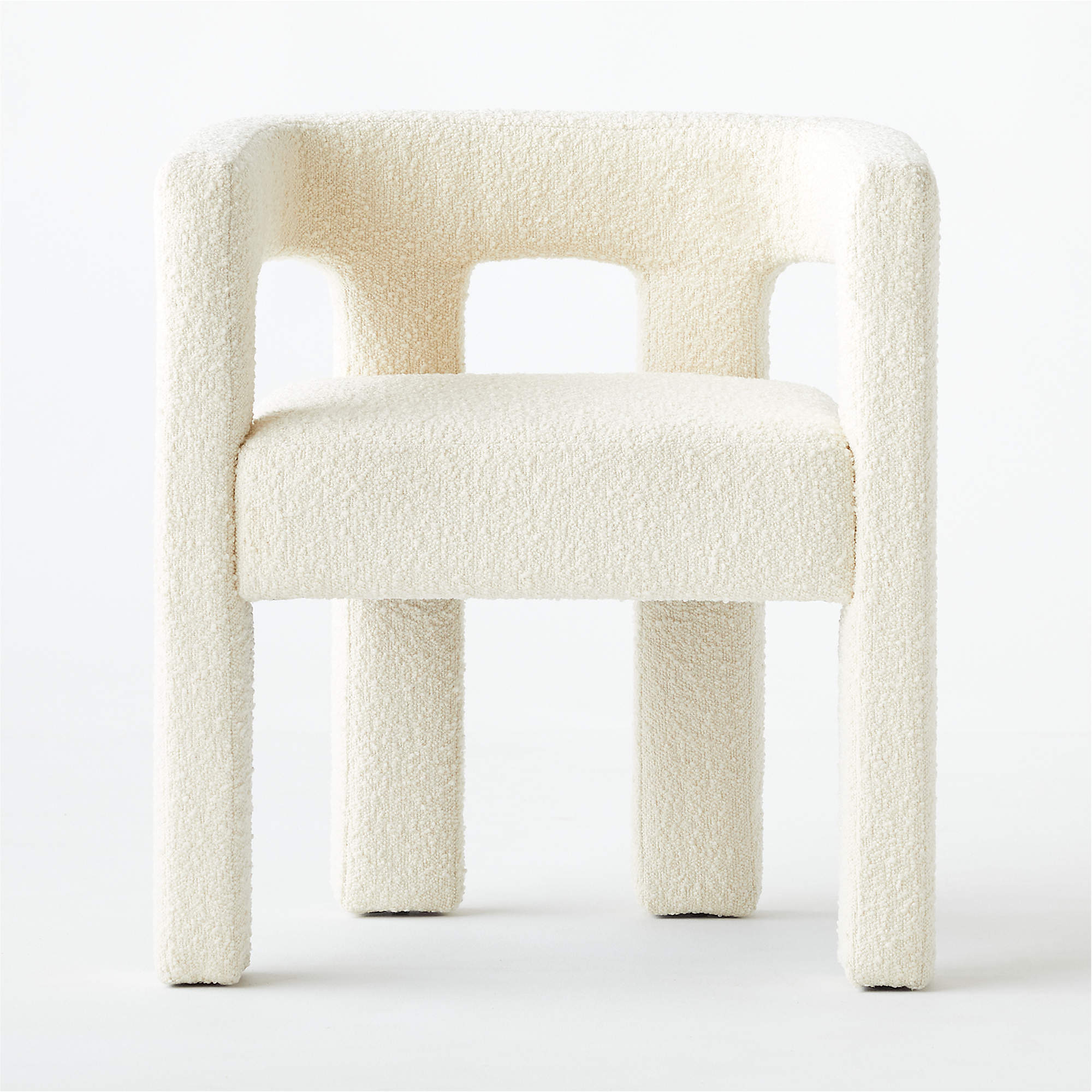 Stature Chair, Ivory - CB2