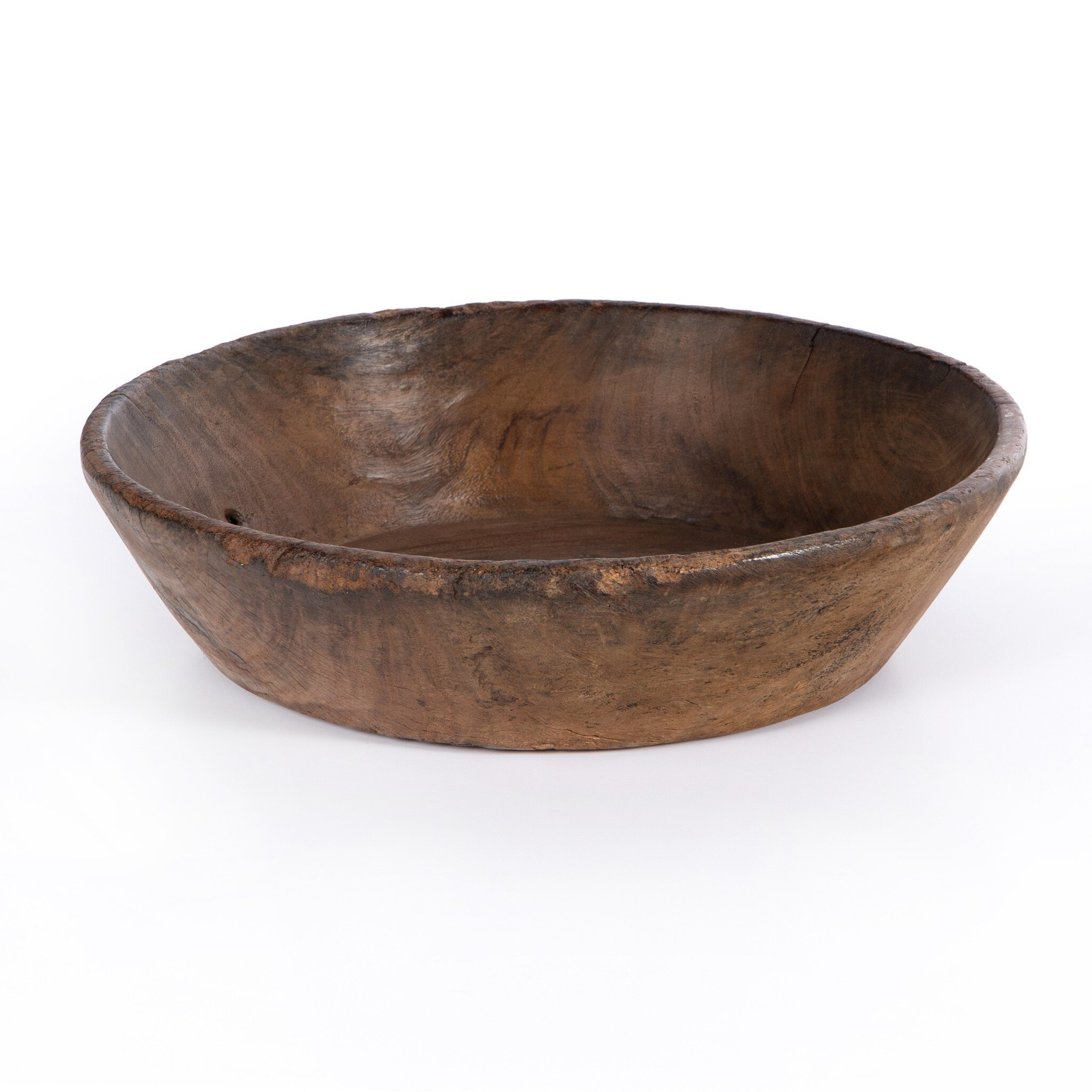 Found Wooden Bowl - Reclaimed Natural - Four Hands