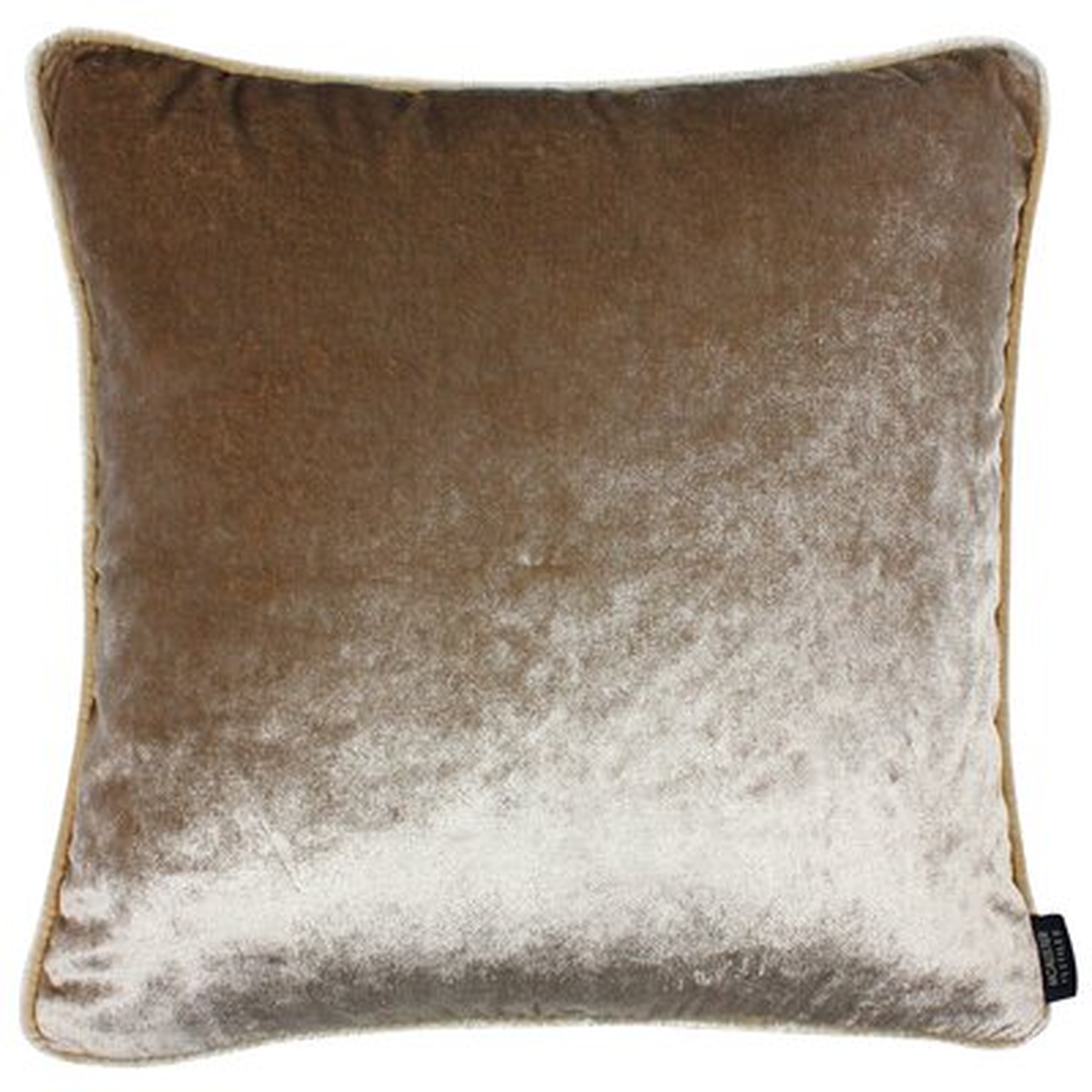 Shiny Square Velvet Pillow Cover - Wayfair
