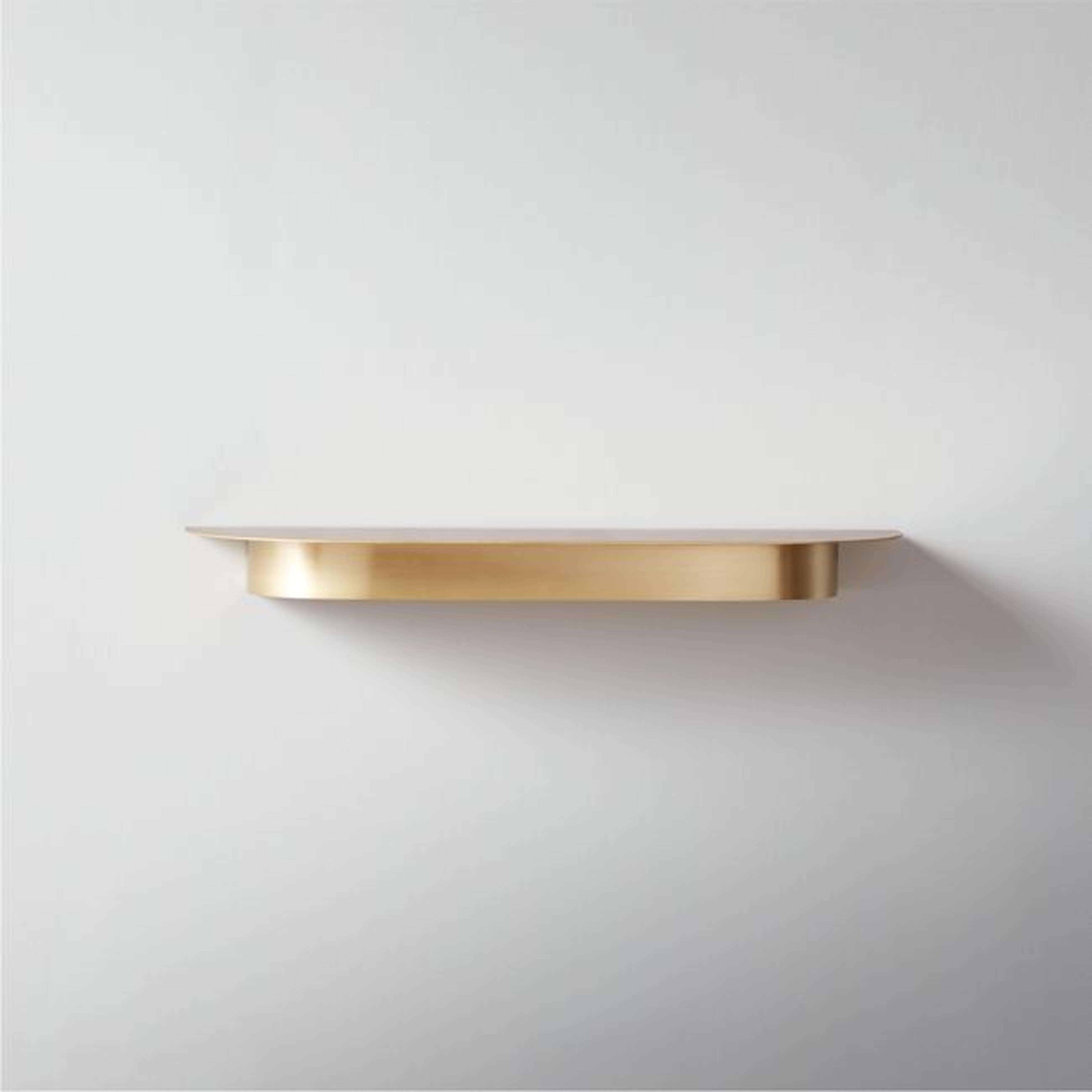 Collar Brass Wall Shelf Small 18" - CB2