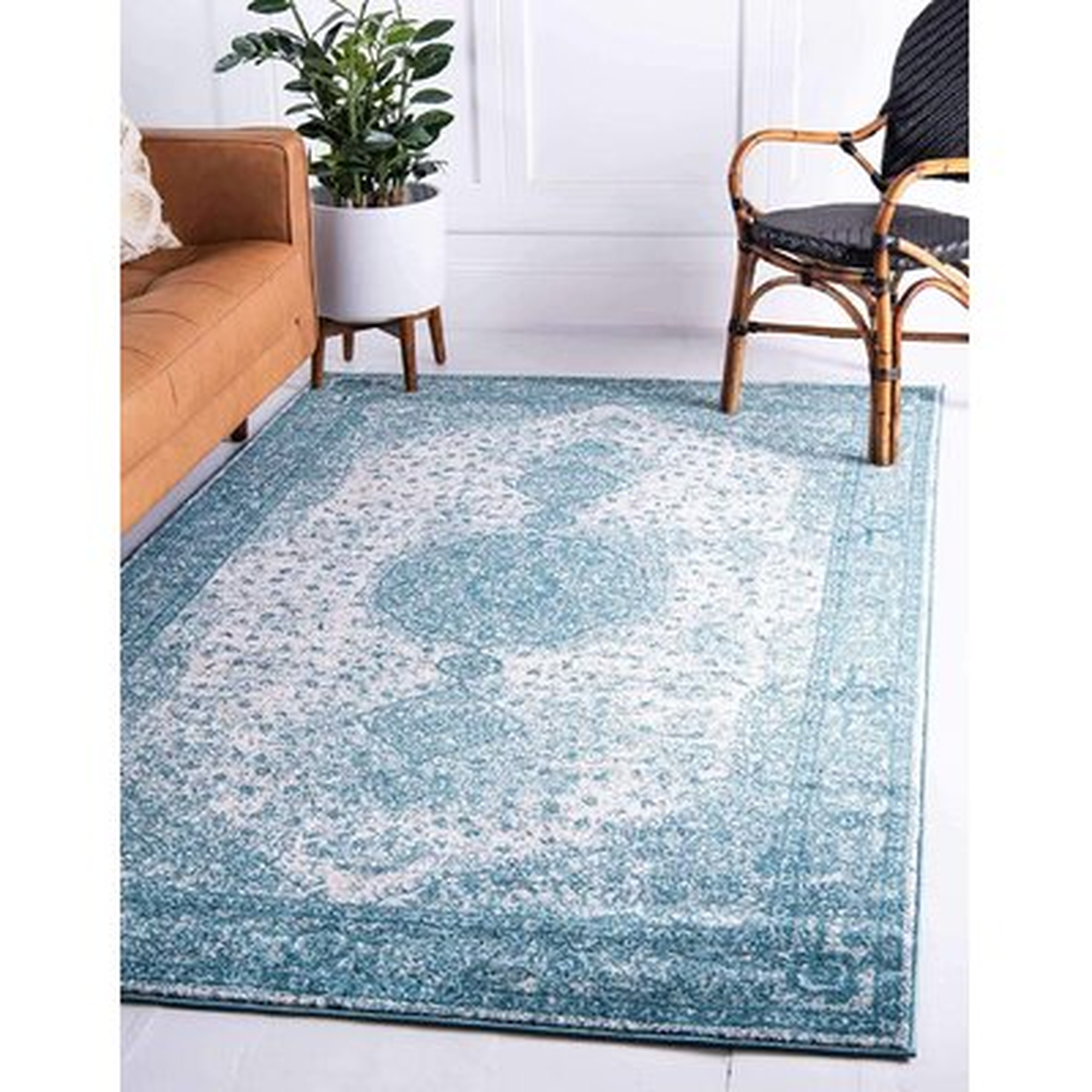 Collection Vintage Traditional Area Rug, 8 X 10 Feet - Wayfair