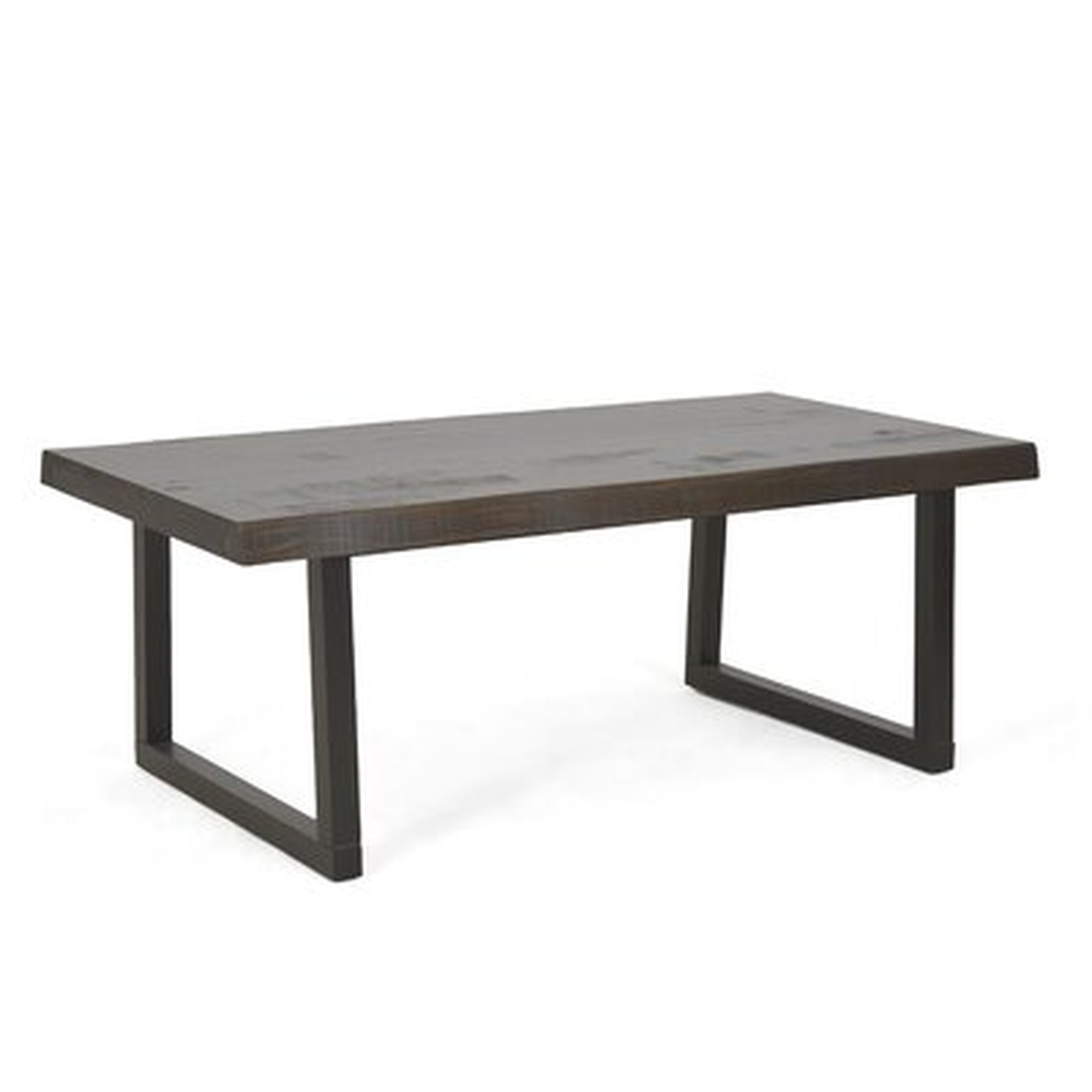 Sehnaz Solid Wood Sled Coffee Table - Wayfair