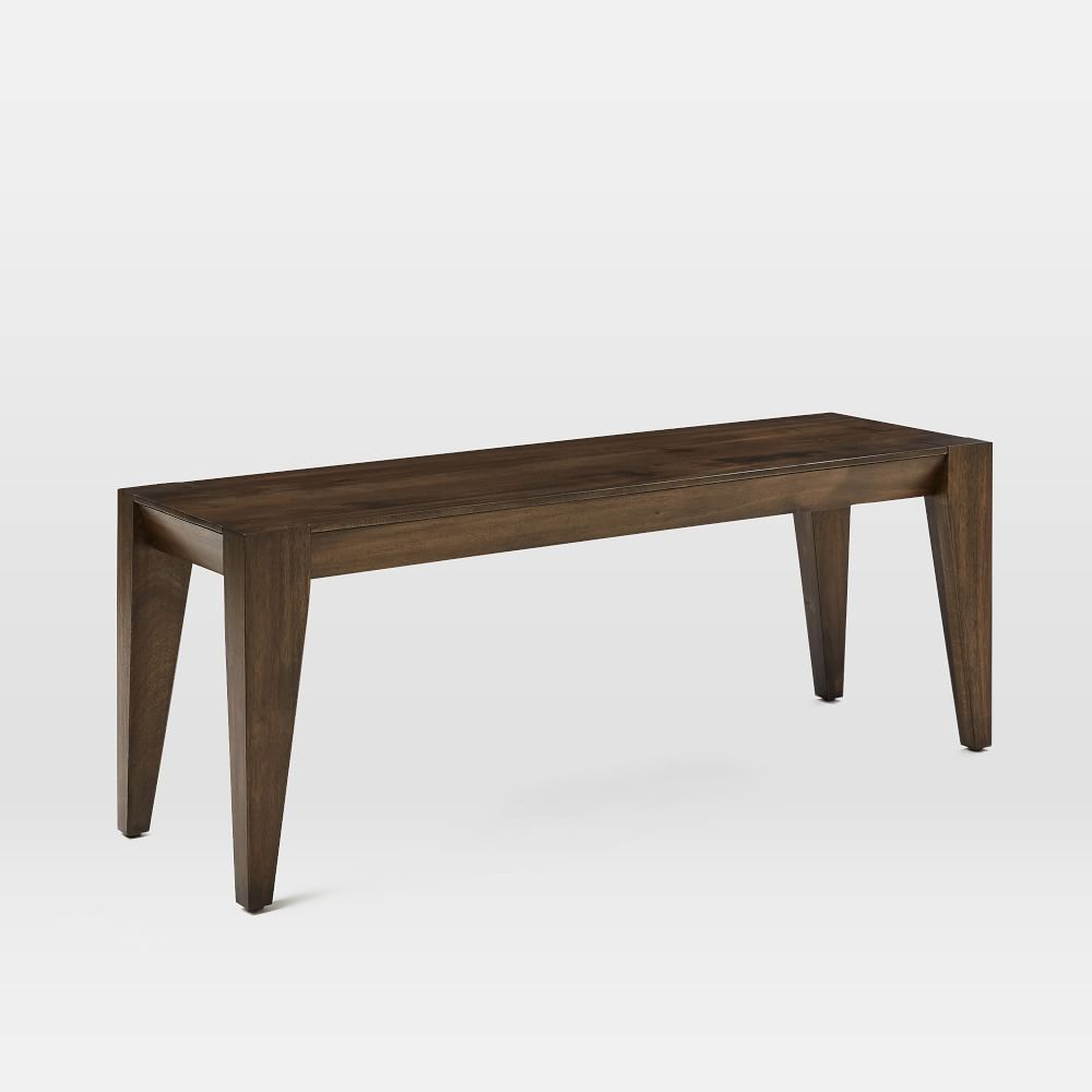 Anderson 50" Dining Bench, Carob - West Elm