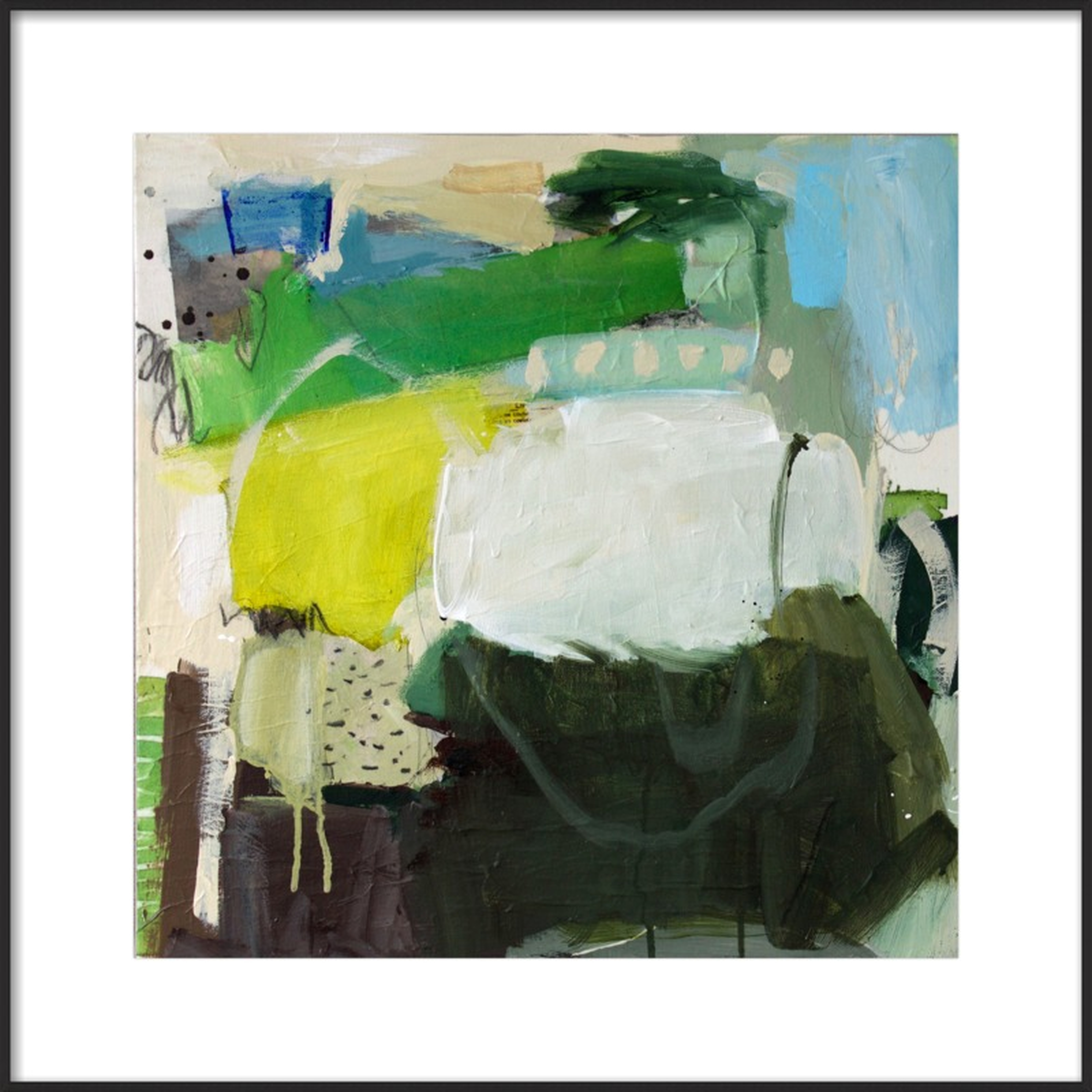 Green Velvet by Gina Cochran for Artfully Walls - Artfully Walls