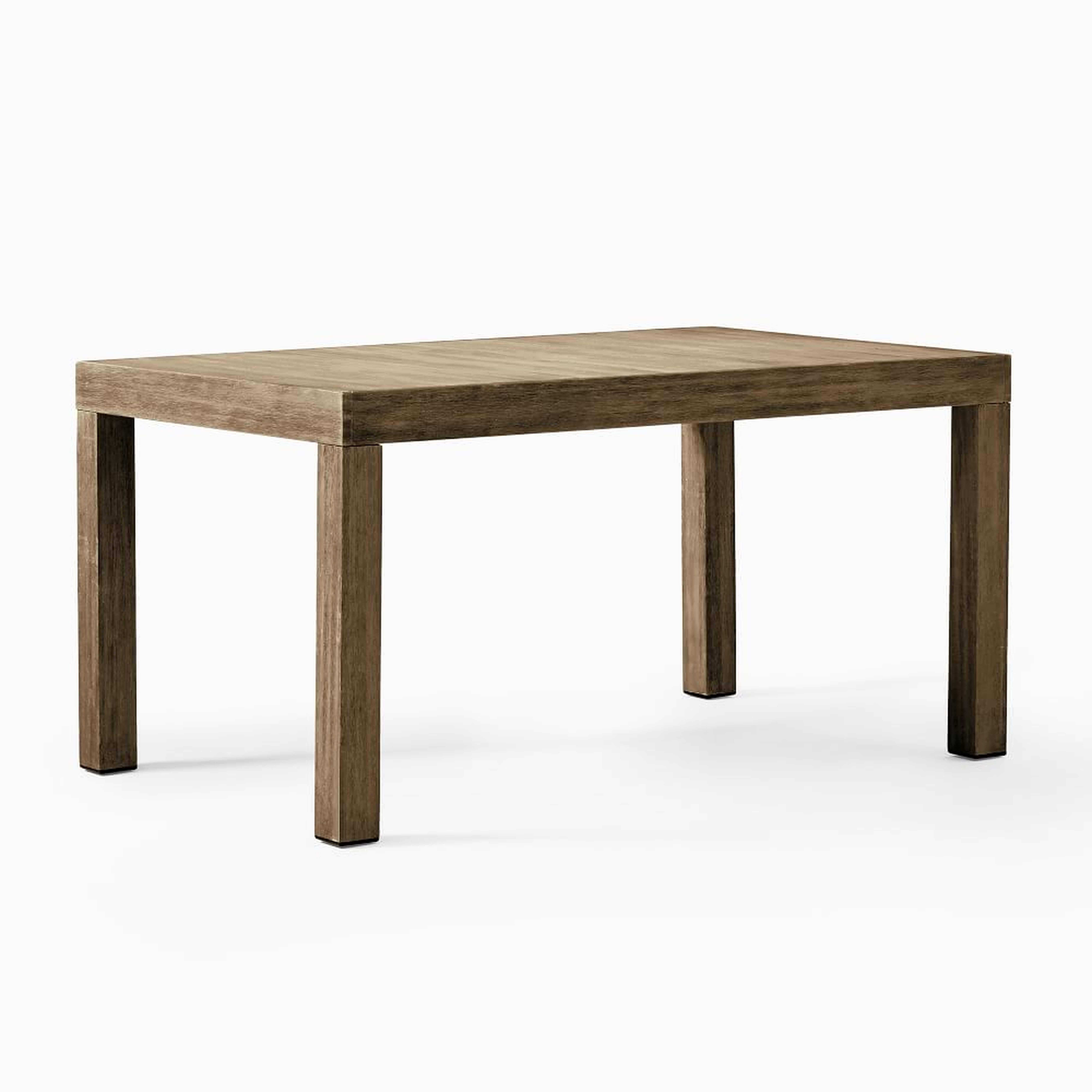 Portside Outdoor 58" Dining Table, Driftwood - West Elm