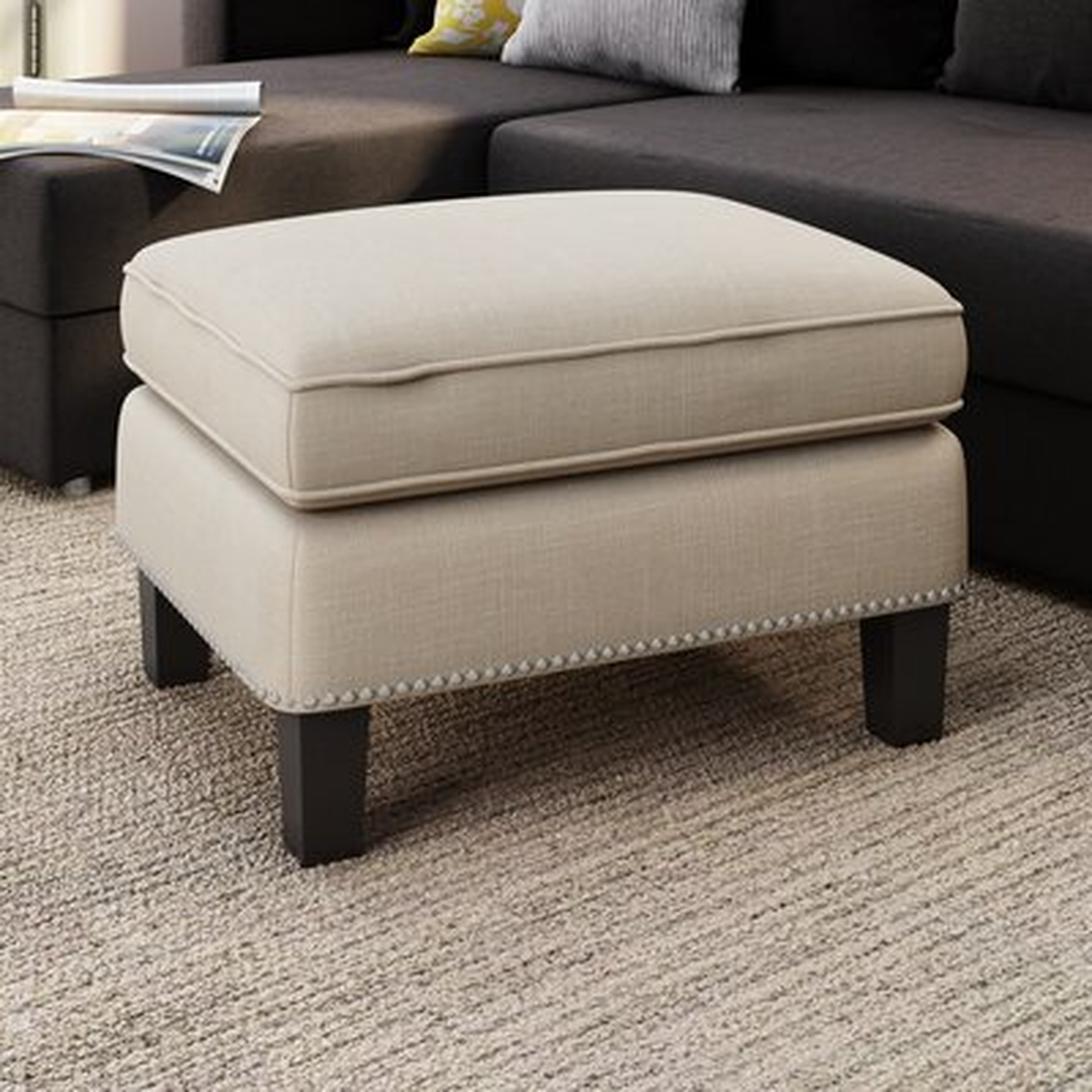 Rotterdam 26" Wide Rectangle Ottoman - Wayfair