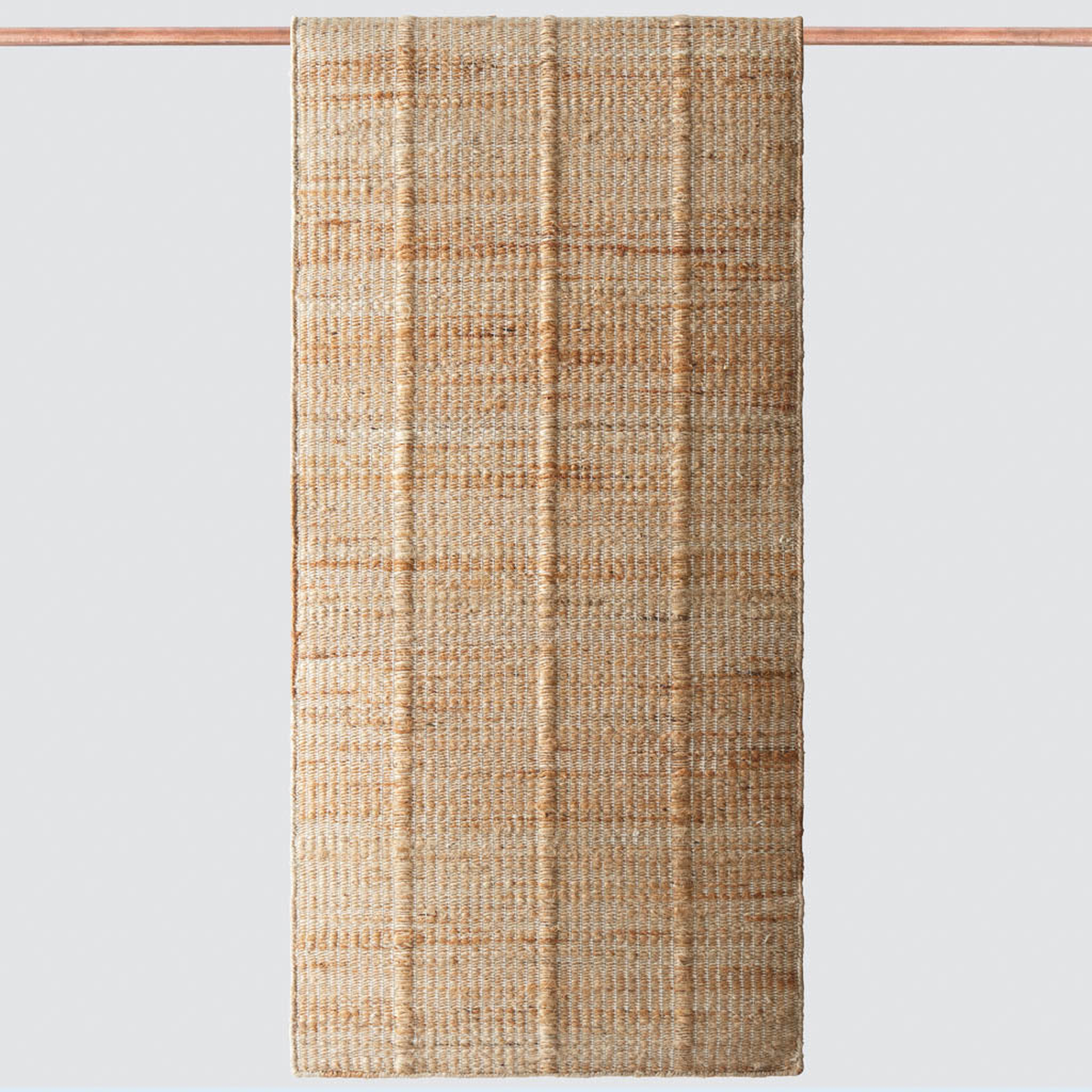 The Citizenry Sabina Handwoven Jute Accent Rug | 2.5' x 8' | Dark - The Citizenry