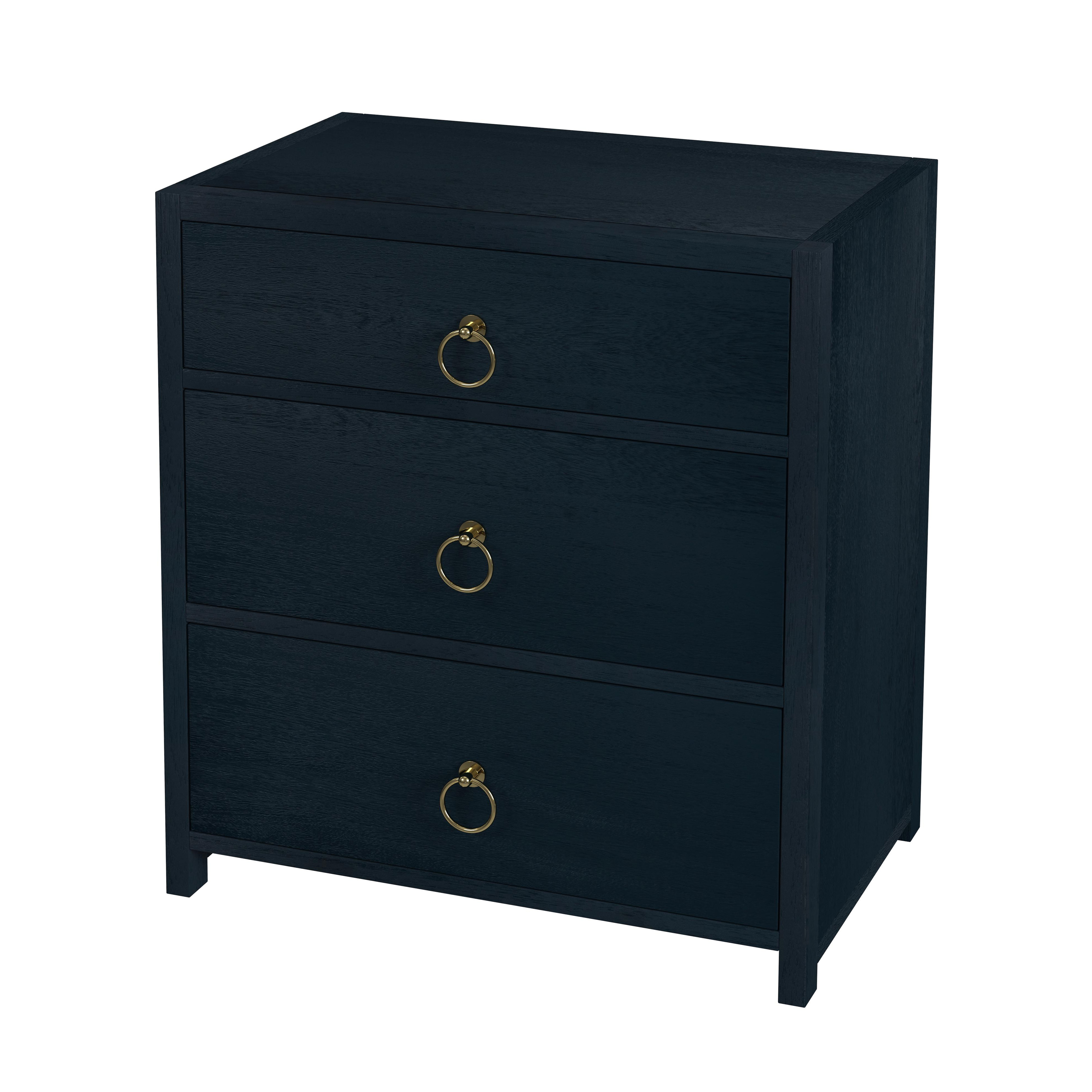 Elin 3 - Drawer Nightstand - Butler Specialty Co.