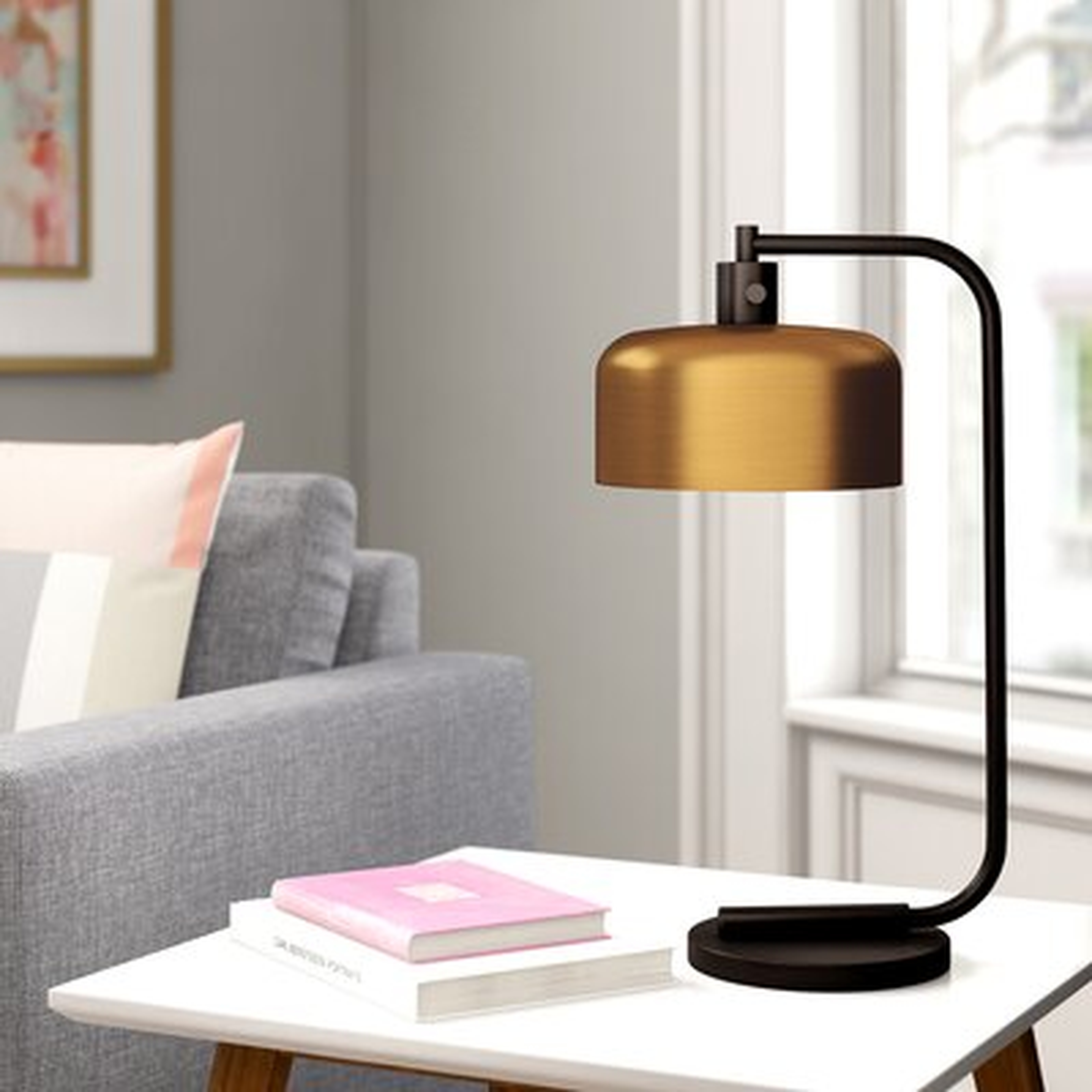 Enrique 20.5" Arched Table Lamp - AllModern