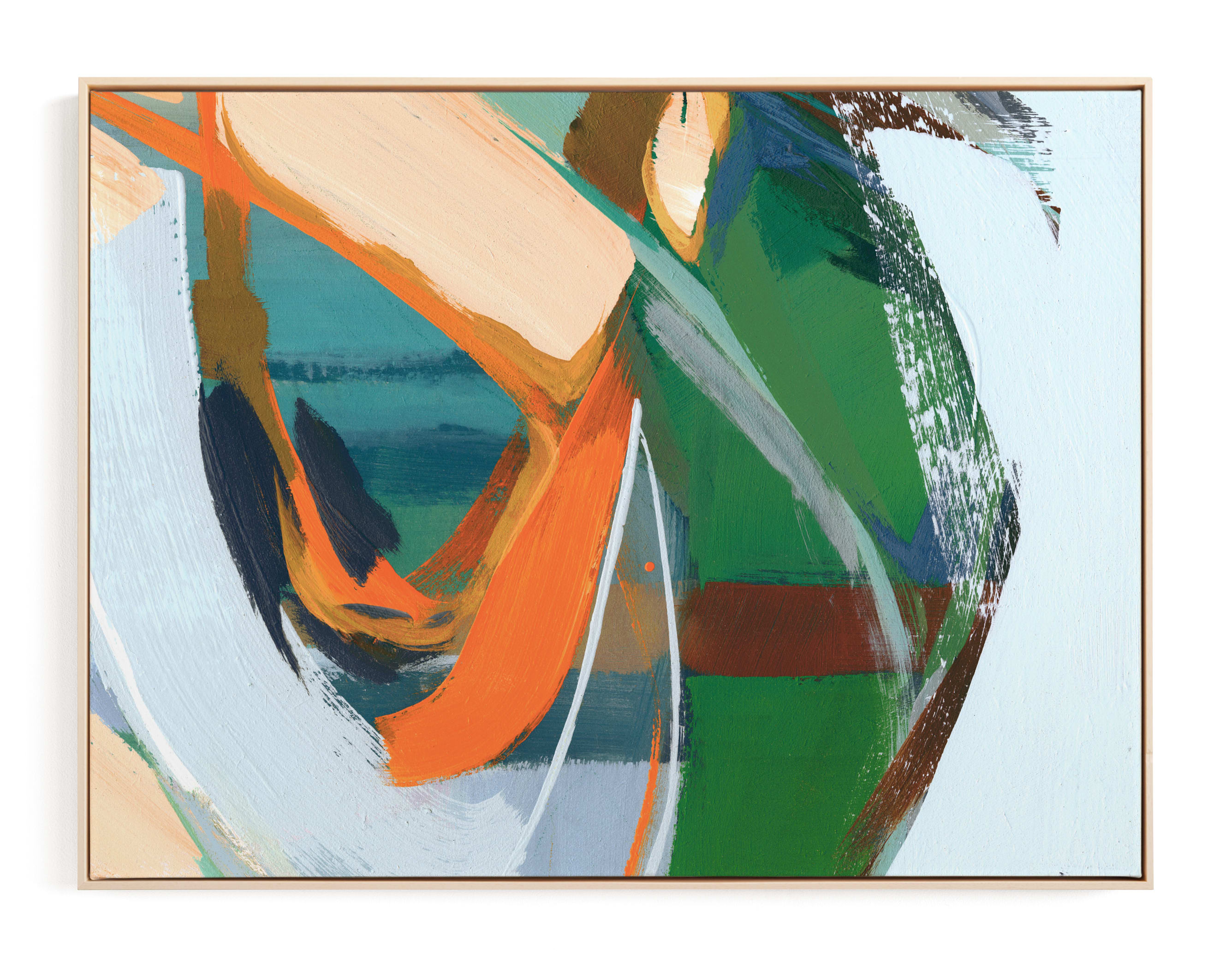 Splash In The Woods Art Print - Minted