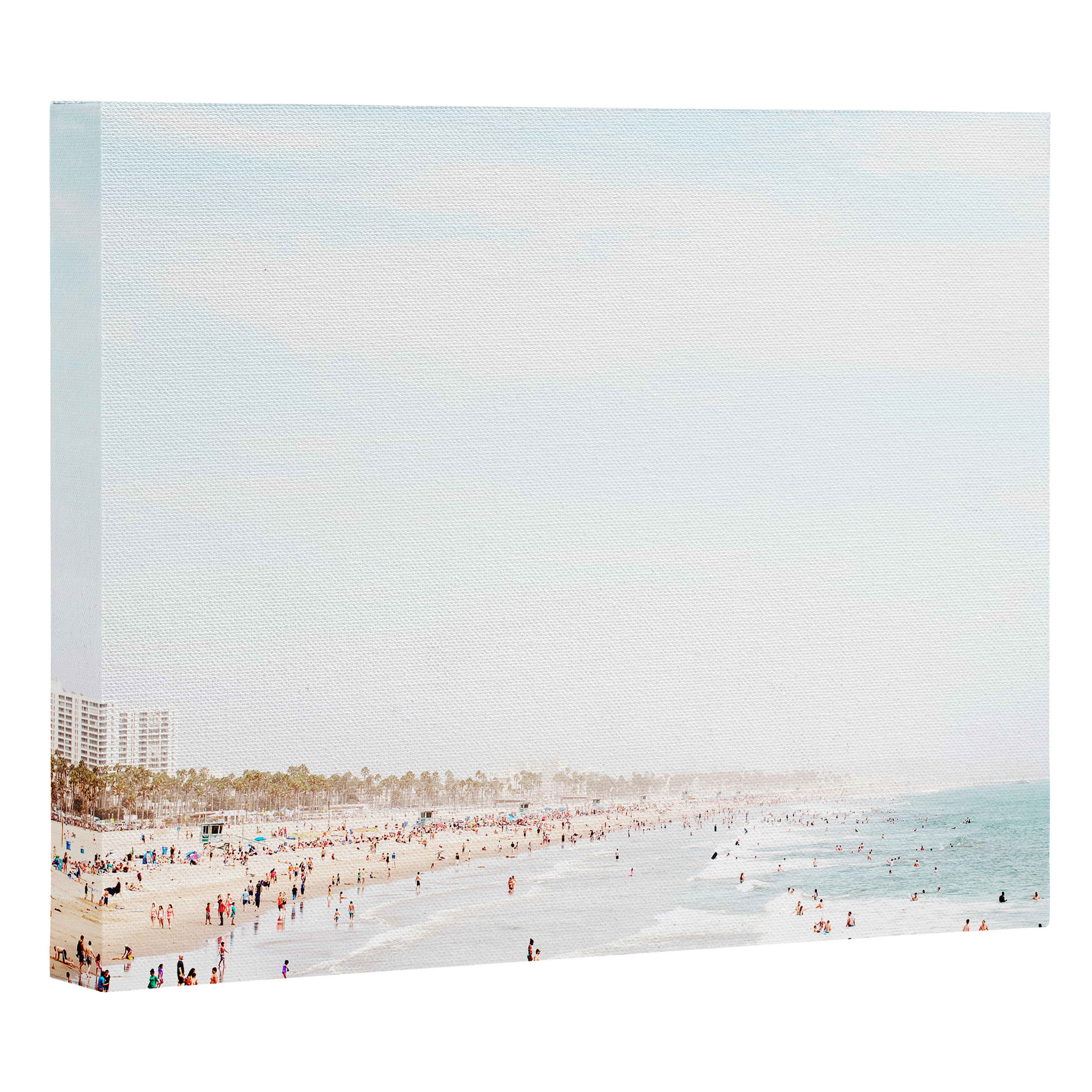 Santa Monica Summer by Bree Madden - Art Canvas 24" x 30" - Wander Print Co.