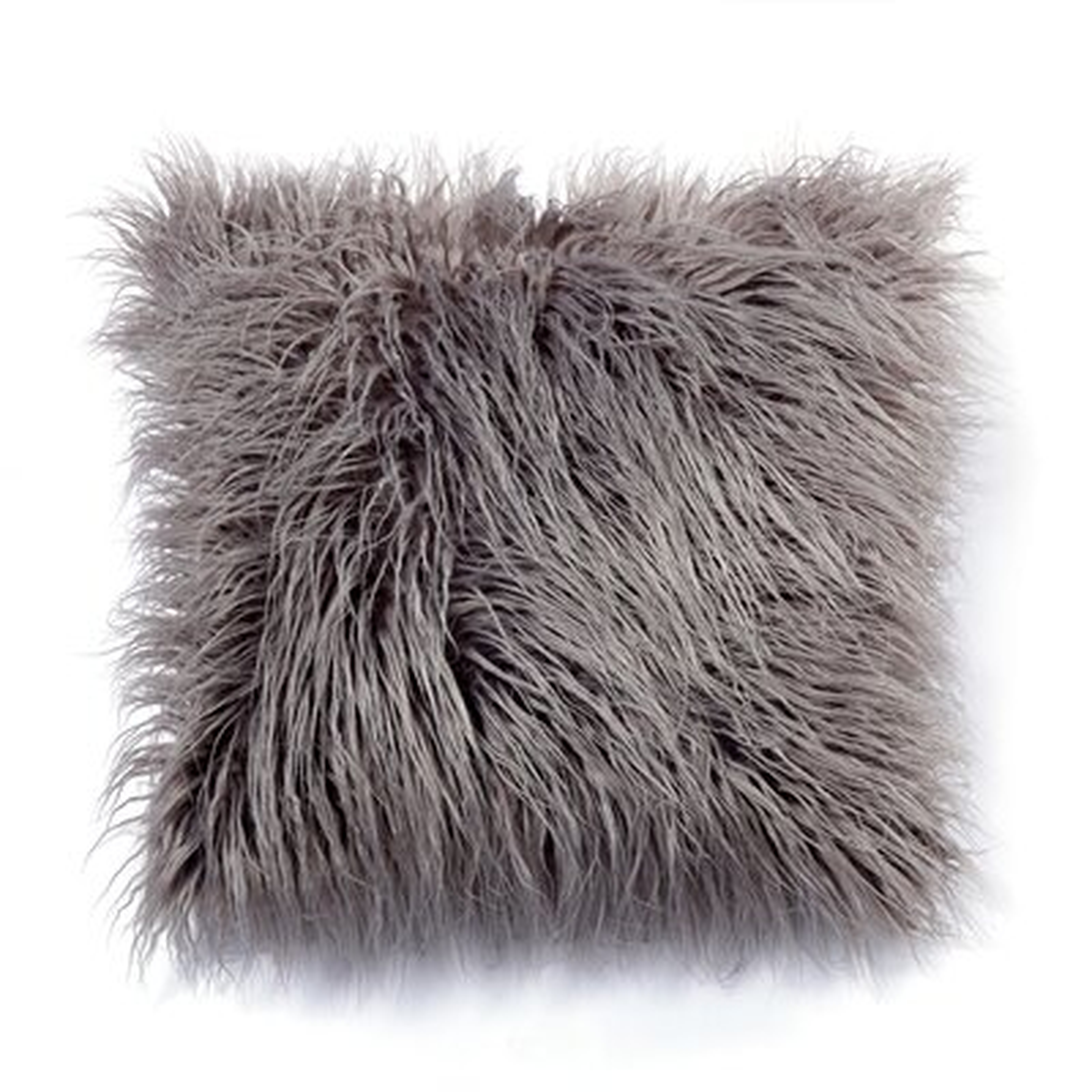 Faux Fur Cushion Square - Wayfair
