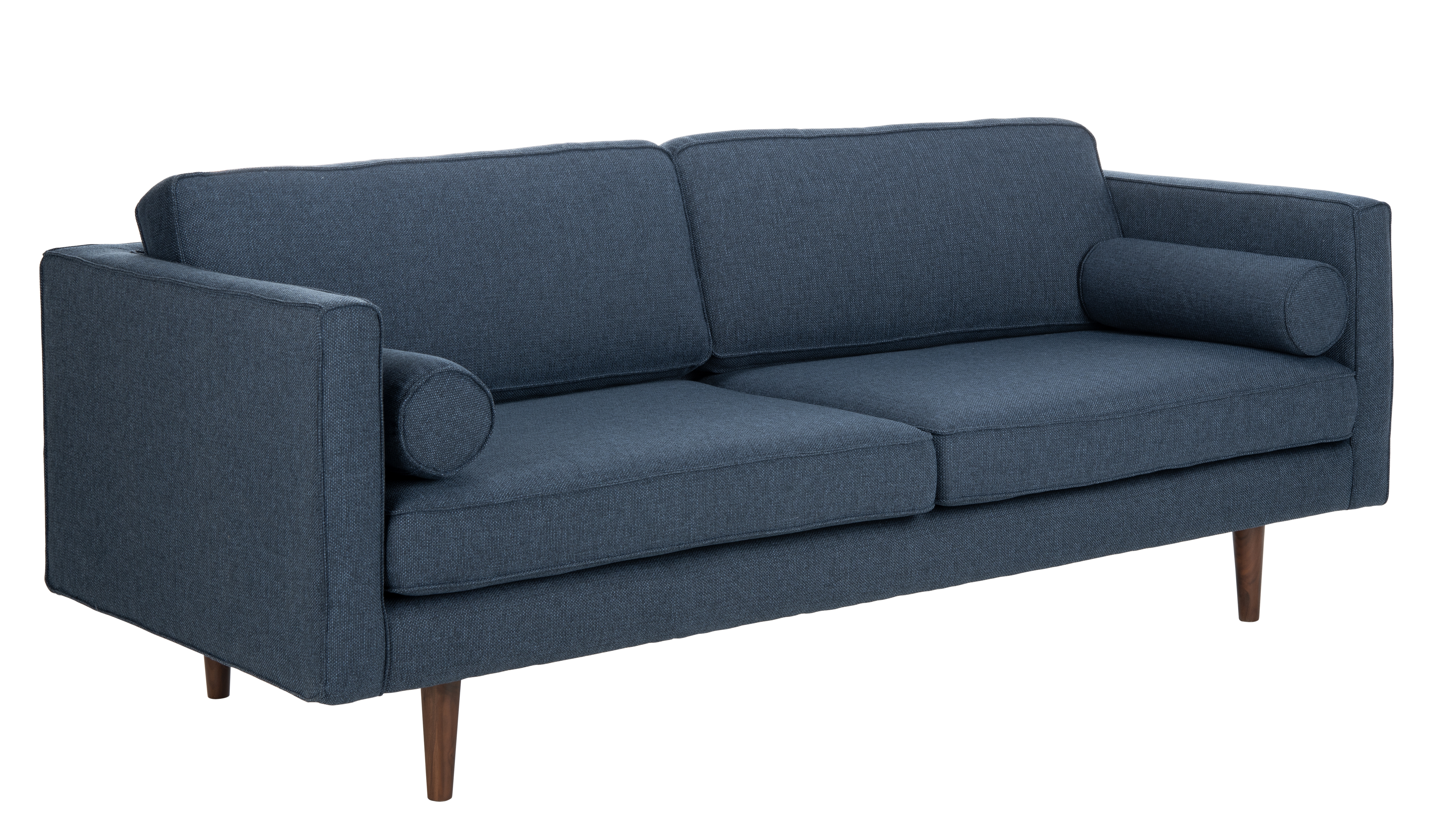 Hurley Mid Century Sofa - Dark Blue - Arlo Home - Arlo Home