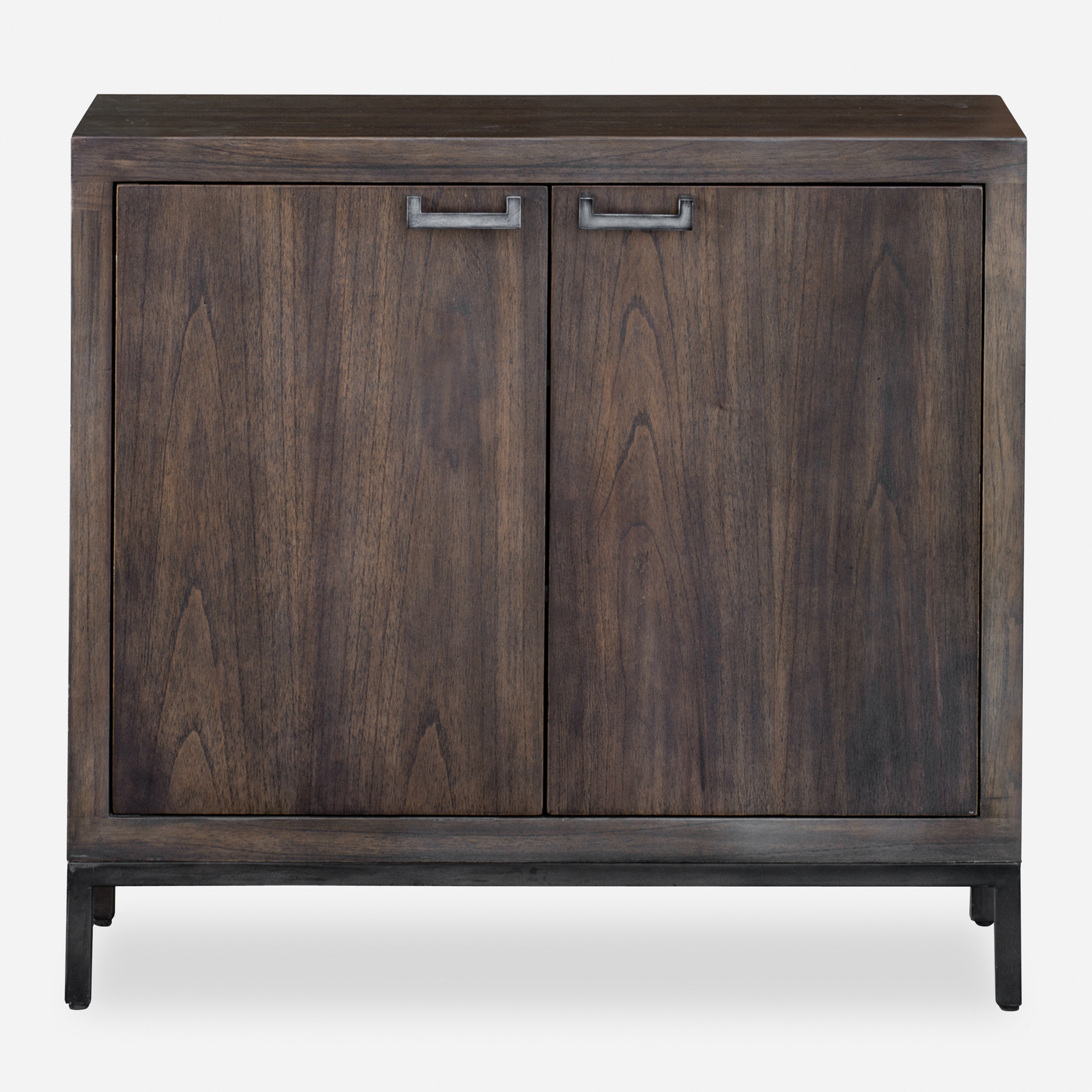 Nadie Light Walnut Console Cabinet - Uttermost