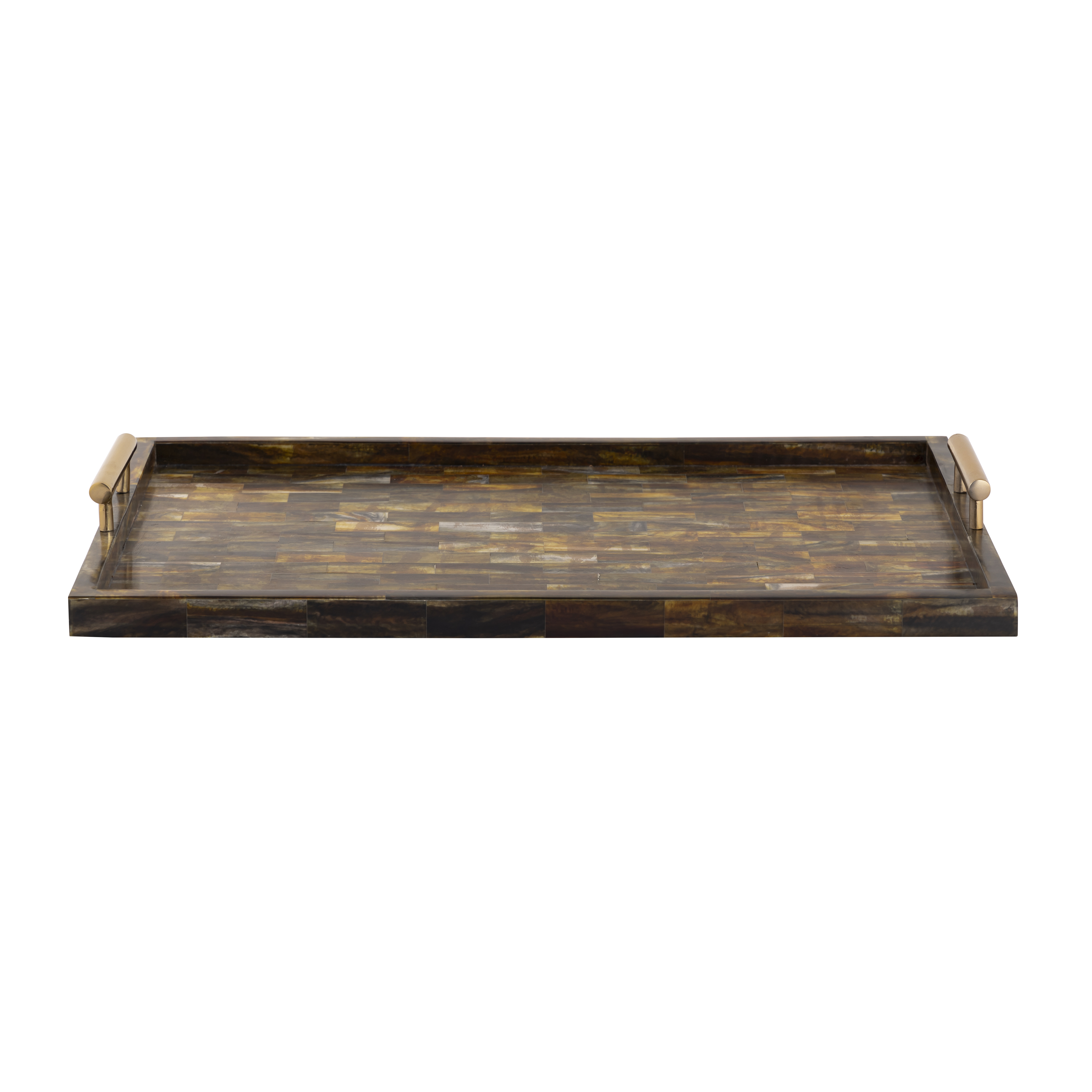 Horn Tray - Brass - Elk Home