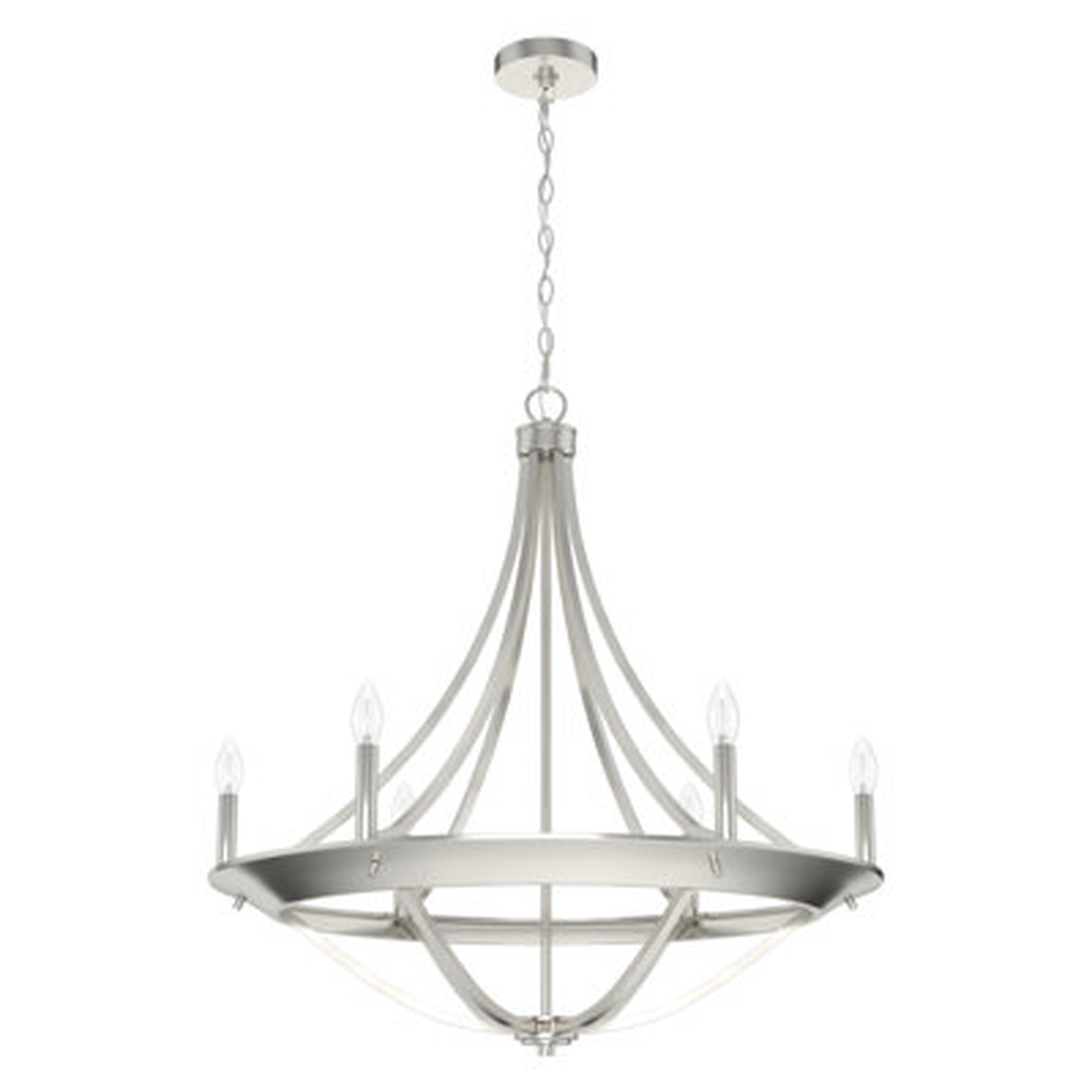 Hunter Perch Point 6 Light Chandelier Ceiling Light Fixture - Wayfair